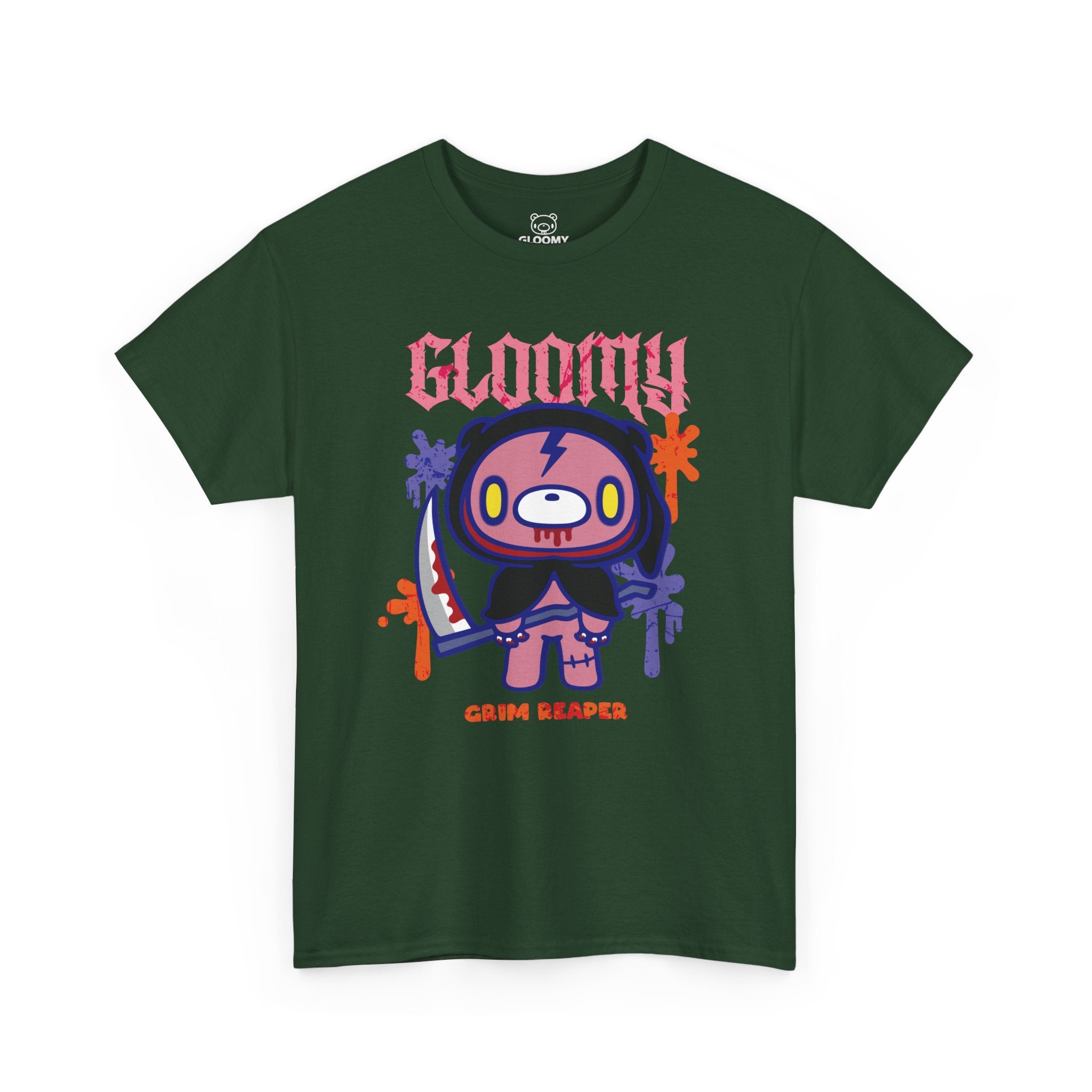 Gloomy Halloween Grim Reaper T-Shirt