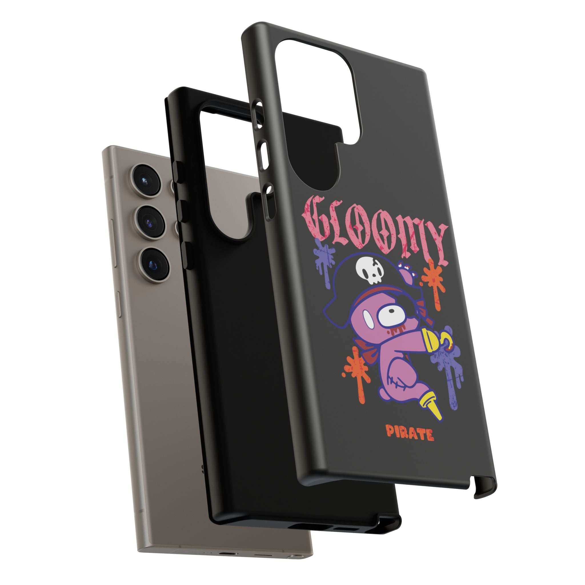 gloomy bear Halloween pirate Phone Case