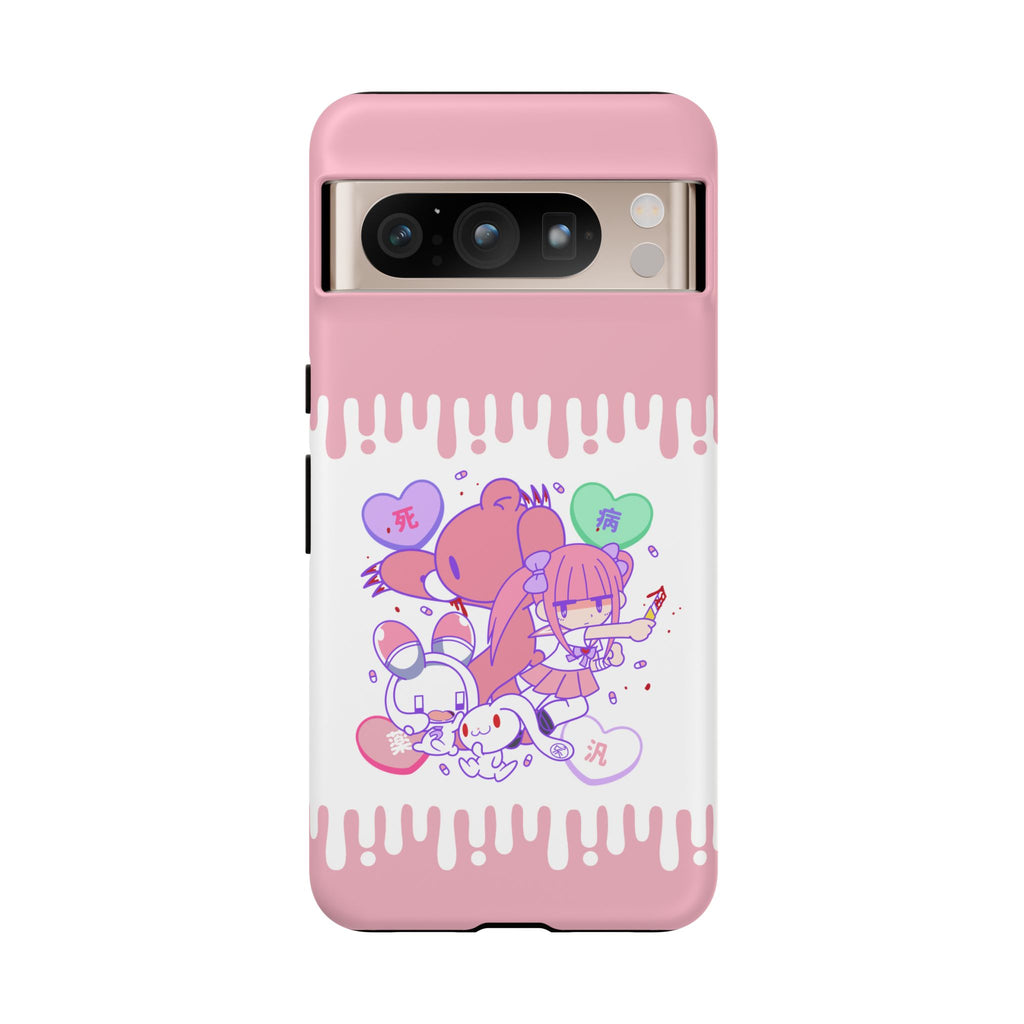 MENHERACHAN x Gloomy Bear Team Up! Phone Case