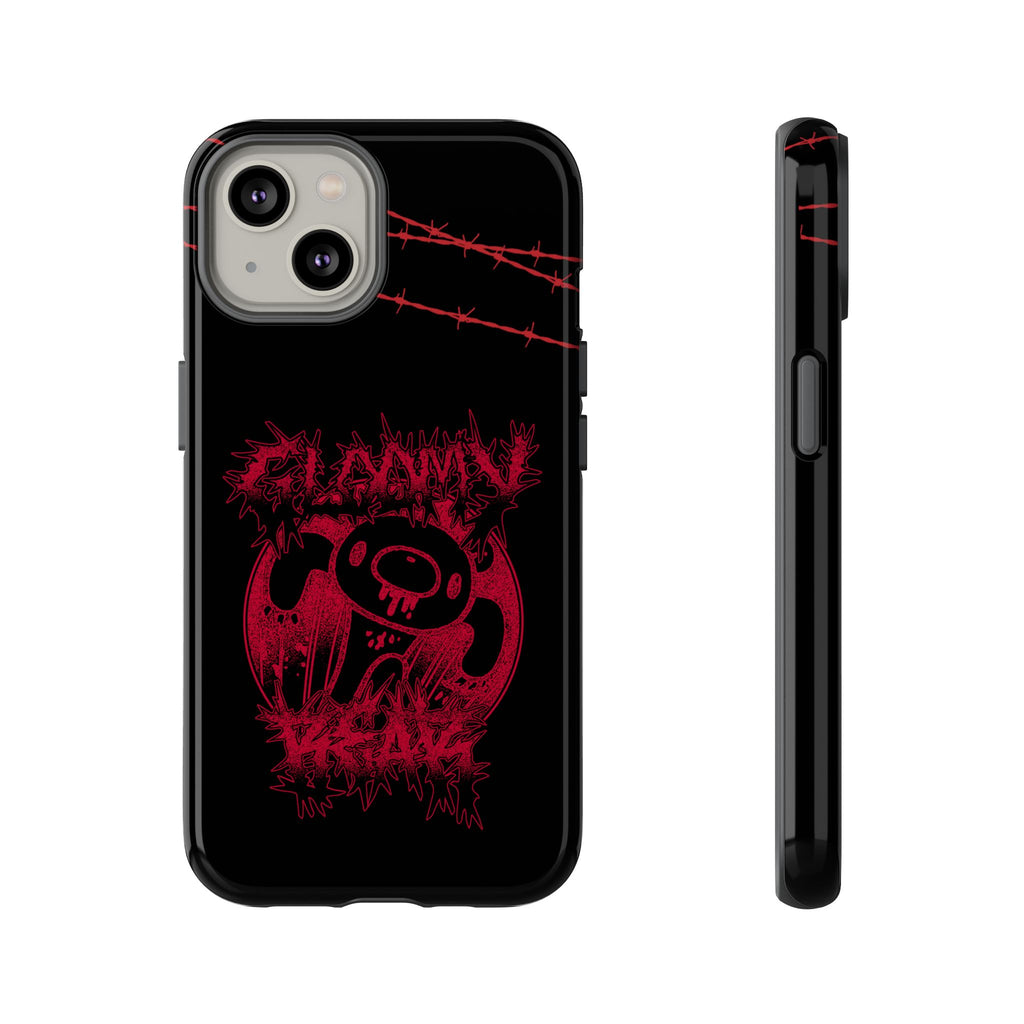 Gloomy Bear Metal Show Red Phone Case