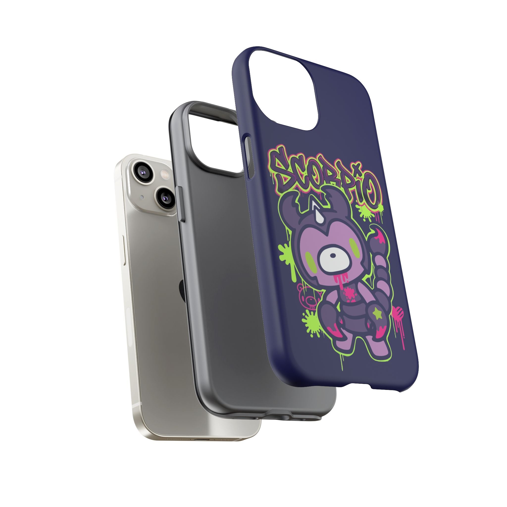 Zodiac Scorpio Gloomy Bear Phone Case