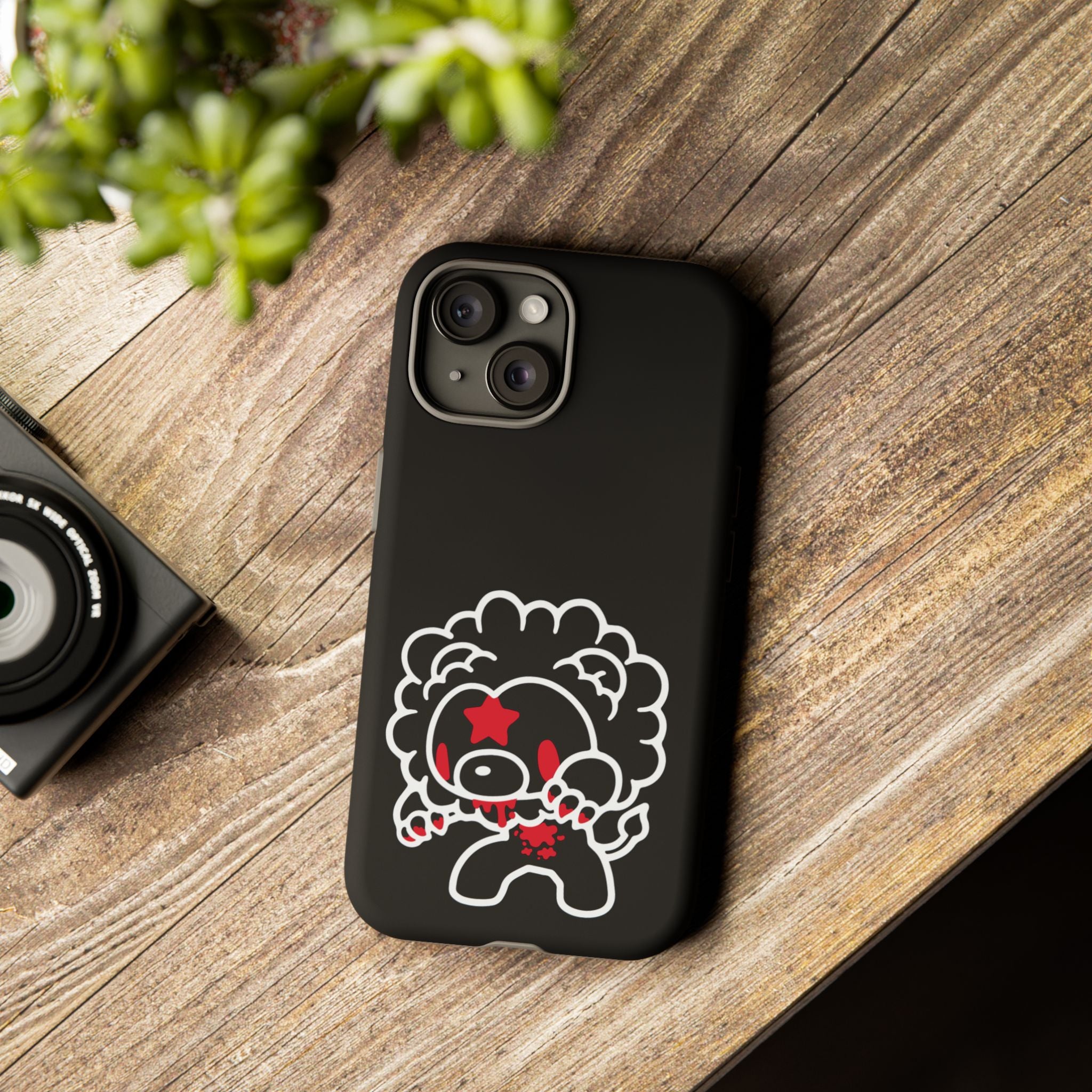 Zodiac Leo gloomy bear Phone Case