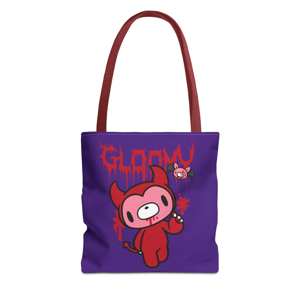 Gloomy Bear Halloween Devil Tote Bag - 2024