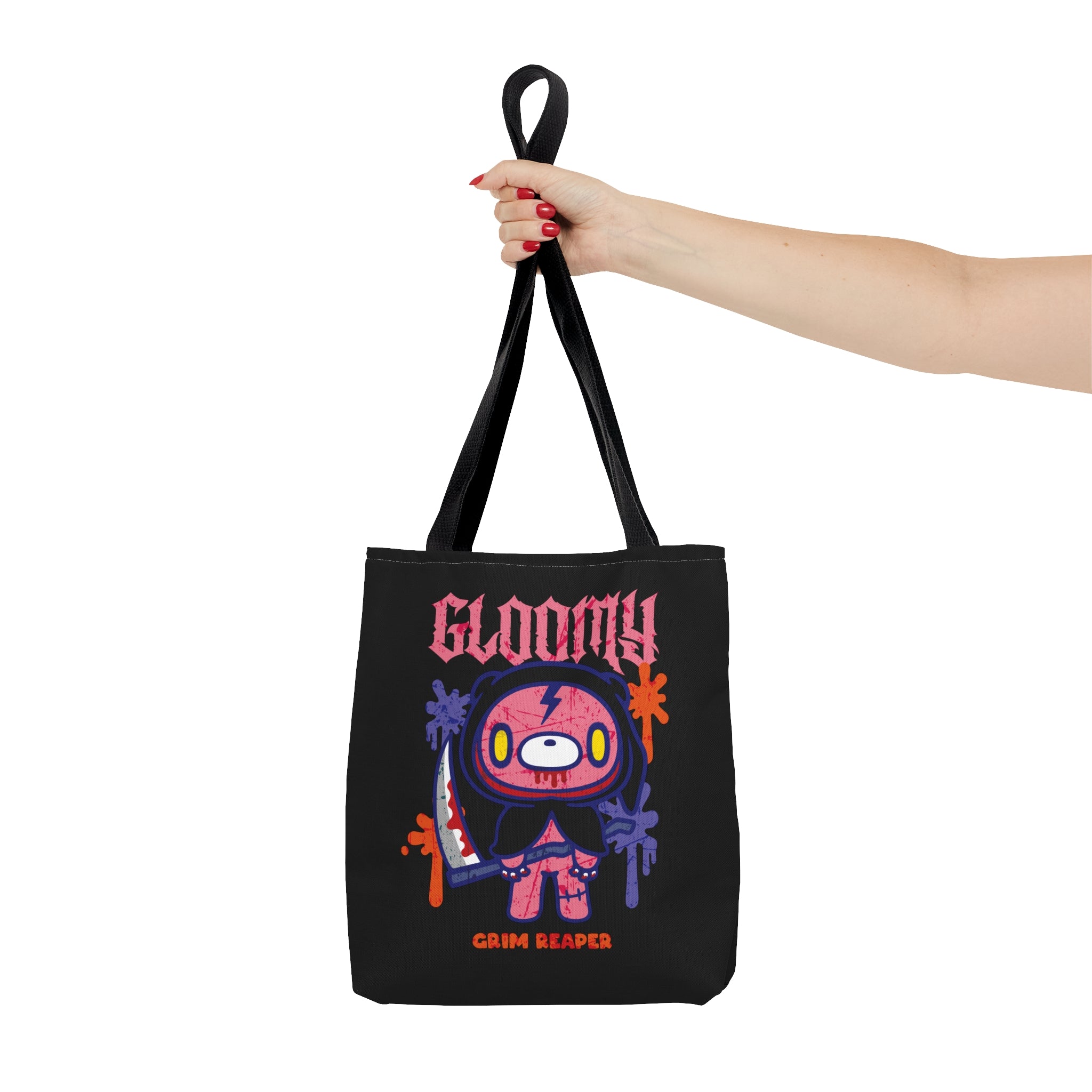 Gloomy Halloween Grim Reaper Tote Bag