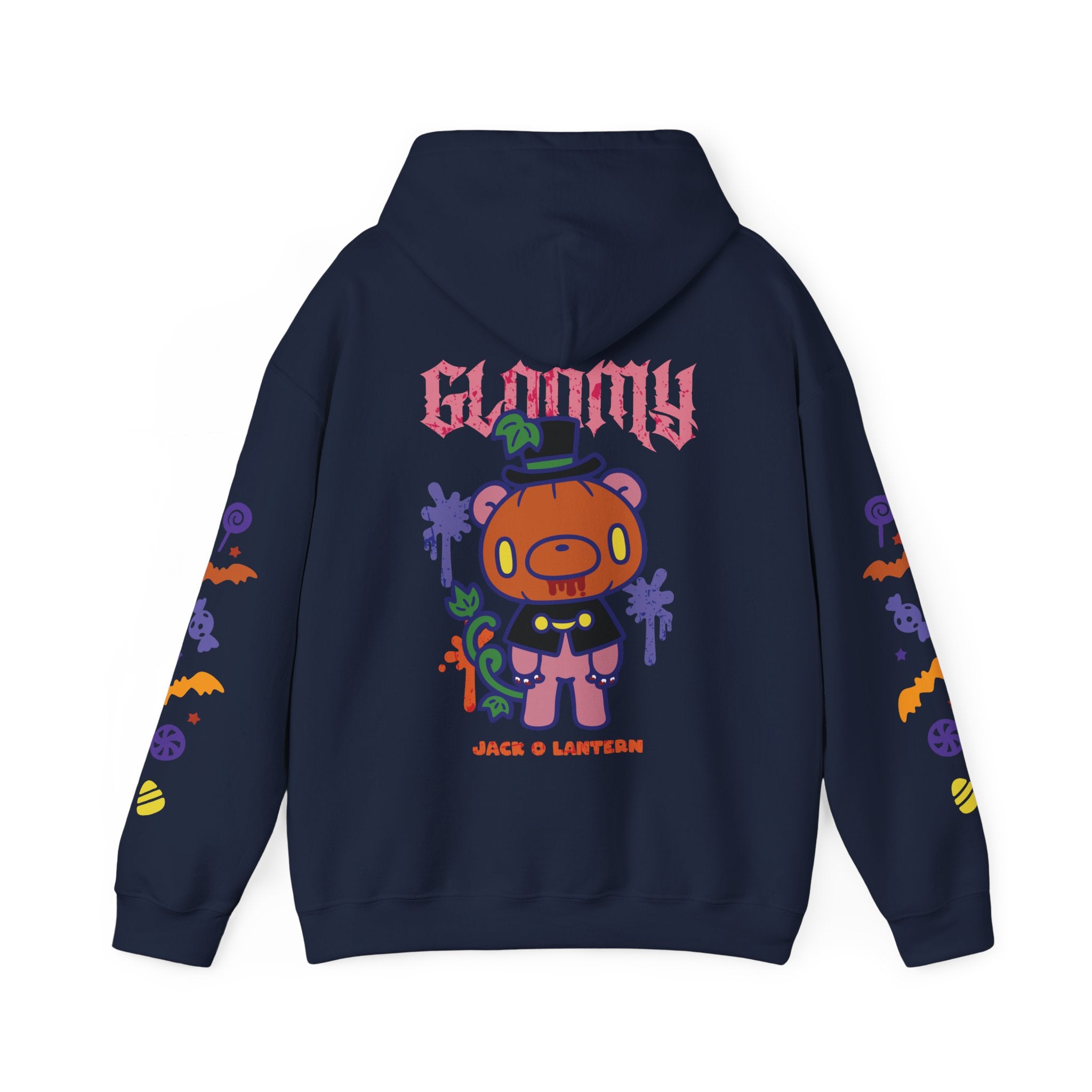 Halloween Jack O lantern Gloomy Bear Hoodie
