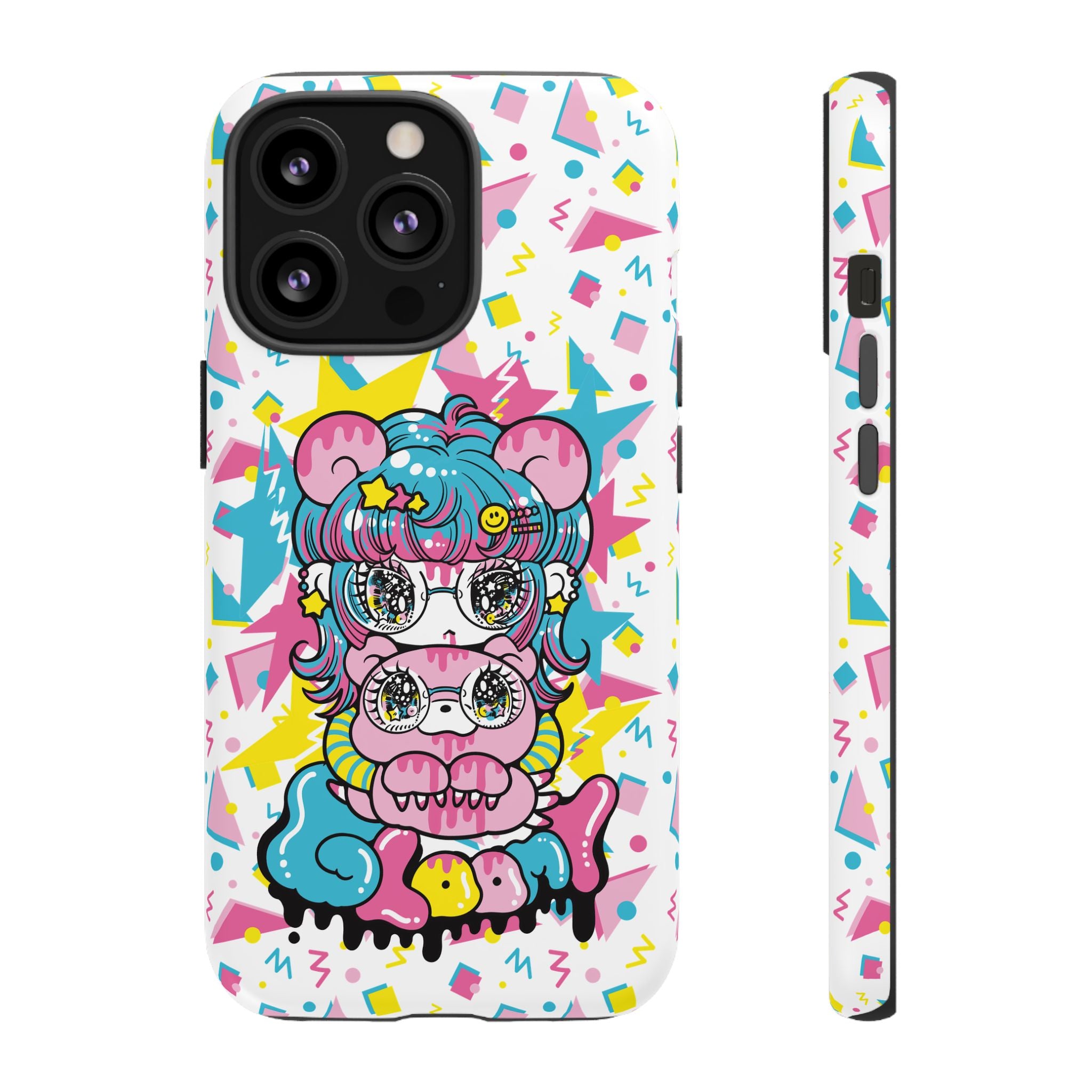 YURIE SEKIYA X GLOOMY BEAR ⭐️ FIRE GIRL PHONE CASE