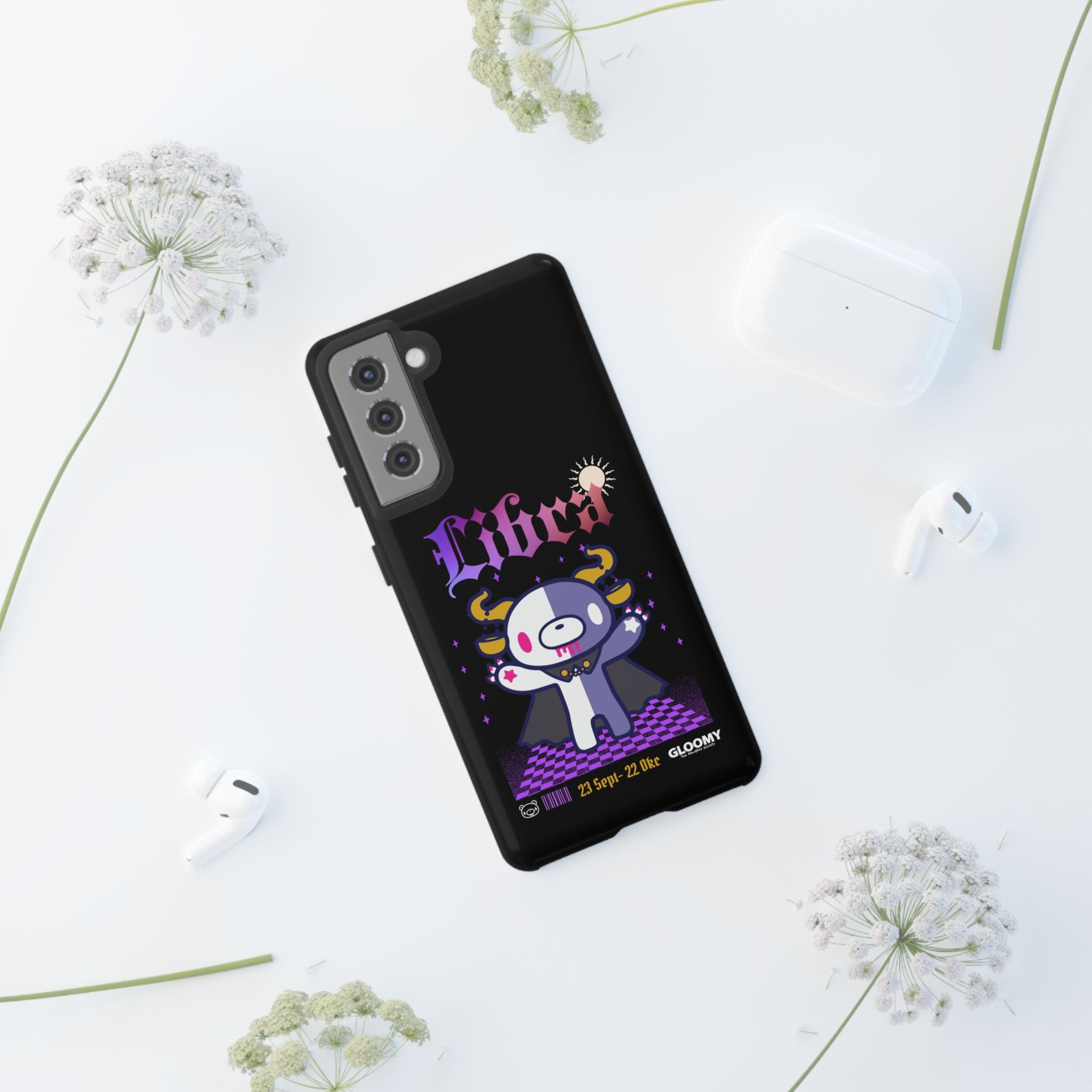 gloomy bear libra zodiac Phone Case