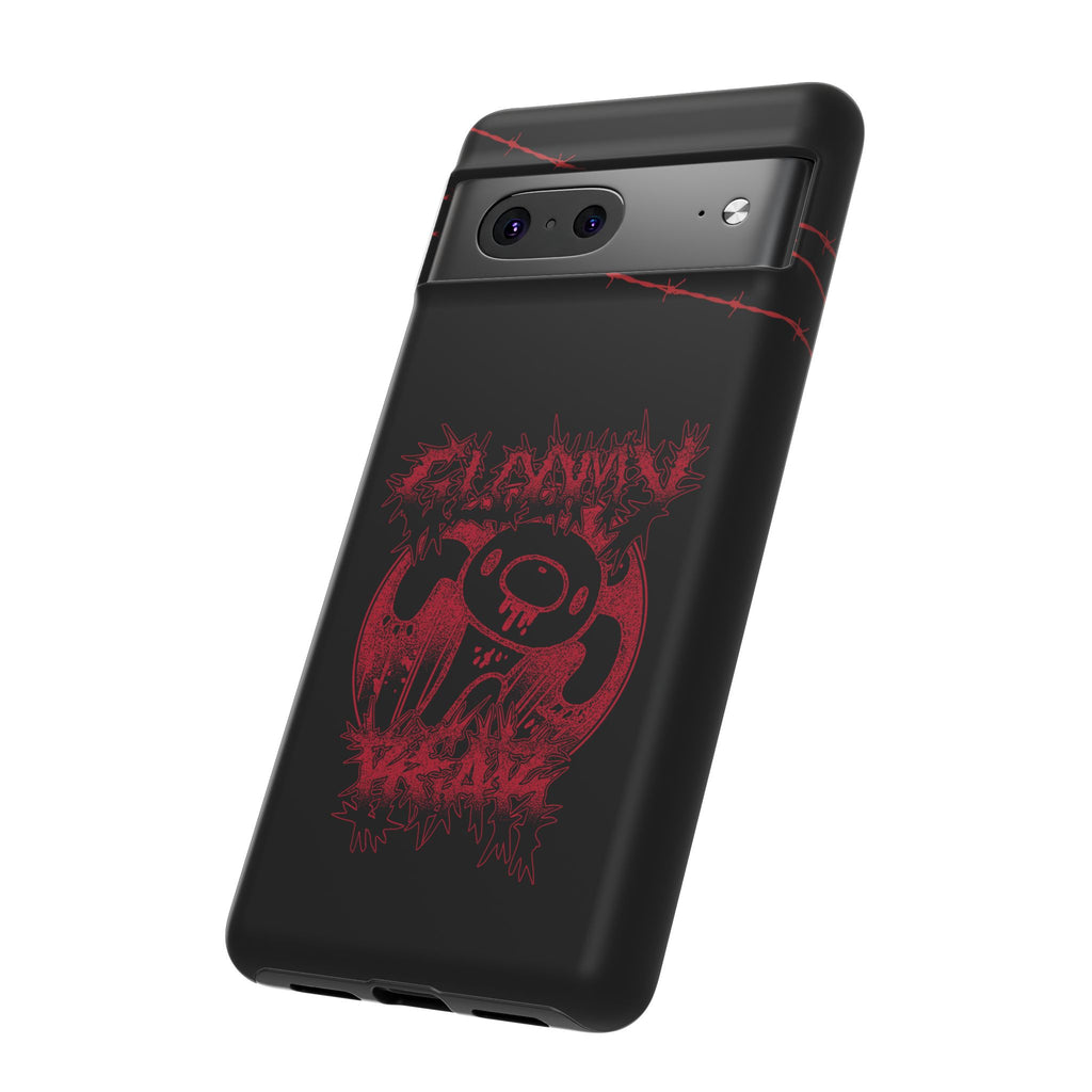 Gloomy Bear Metal Show Red Phone Case