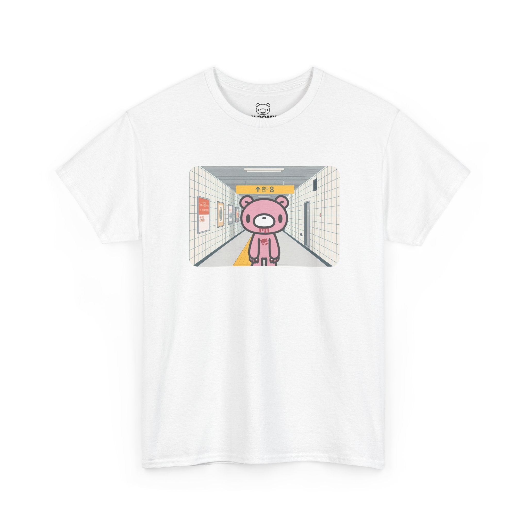 Gloomy the Exit 8 parody T-Shirt