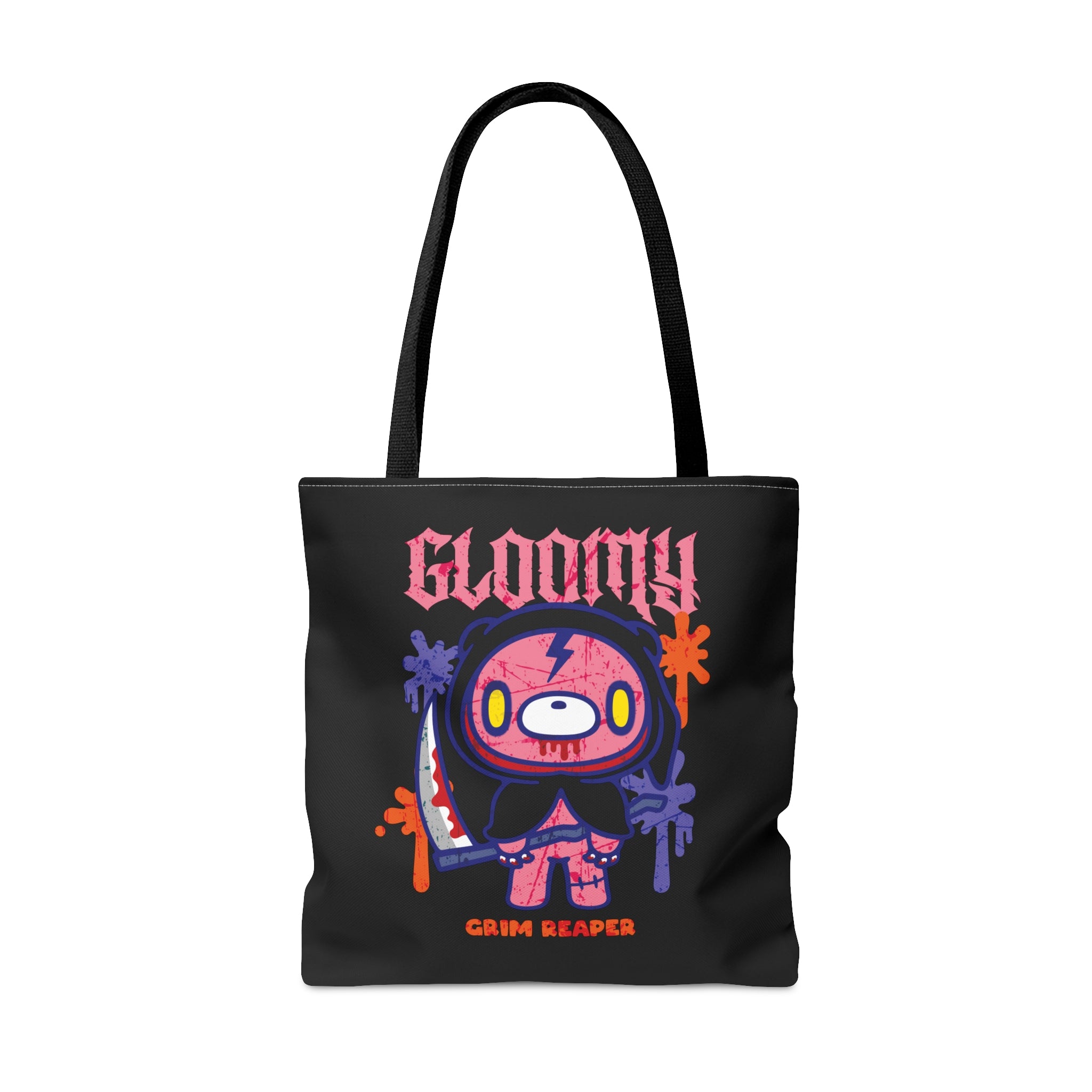 Gloomy Halloween Grim Reaper Tote Bag