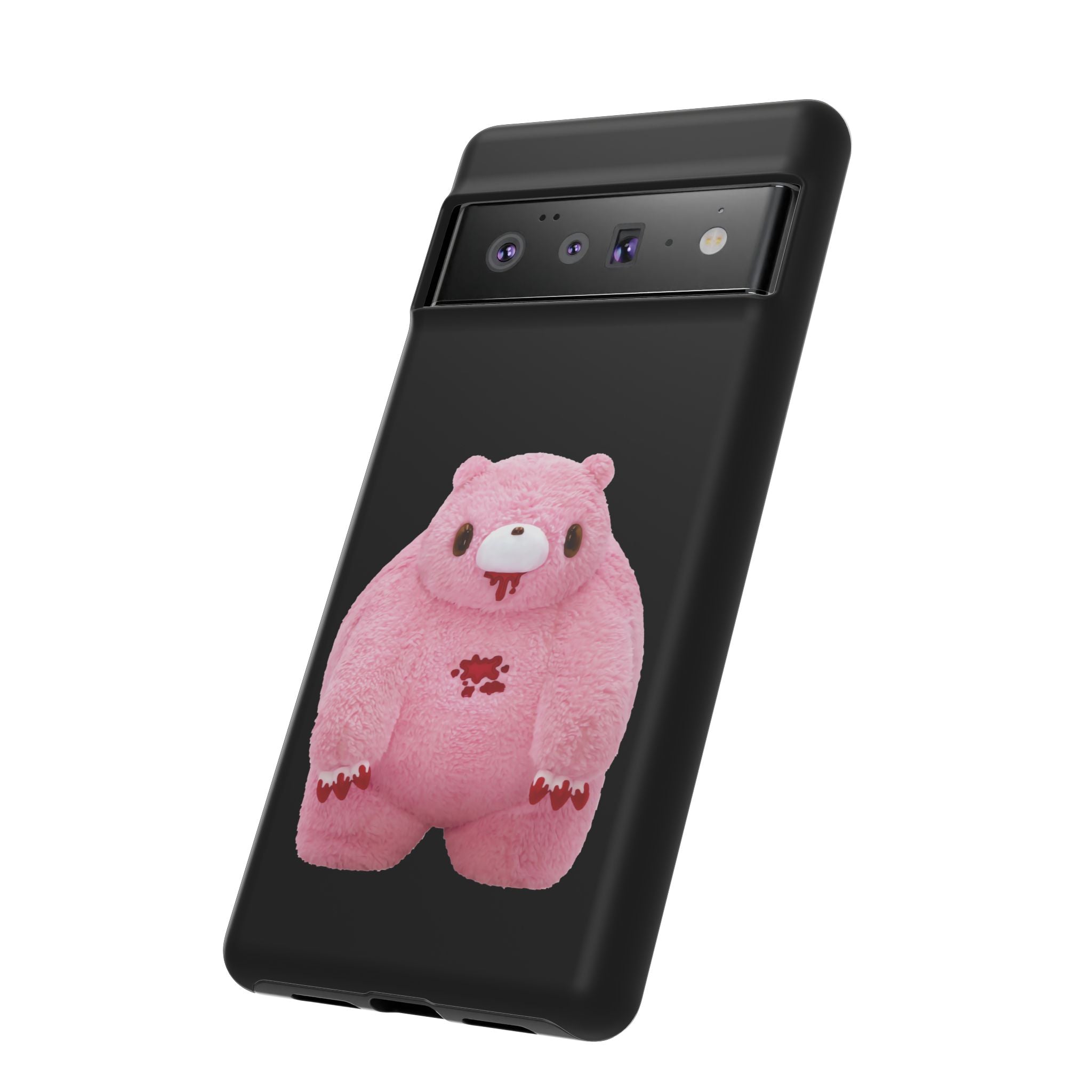 Chubby Gloomy Plush Tough Phone Case