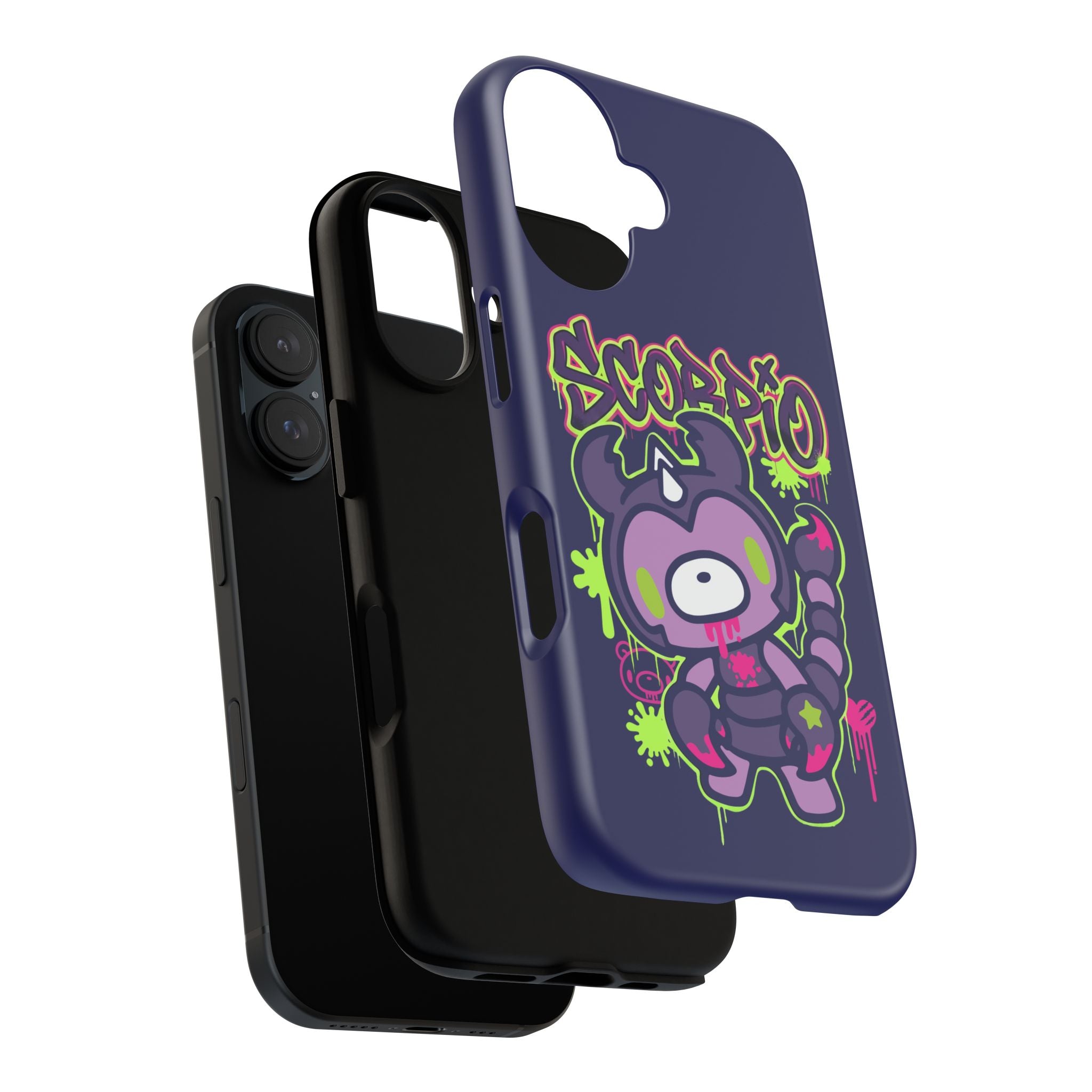 Zodiac Scorpio Gloomy Bear Phone Case