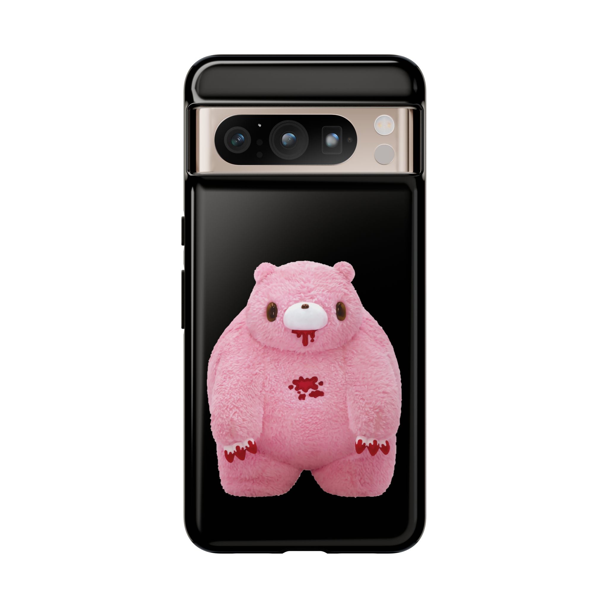 Chubby Gloomy Plush Tough Phone Case