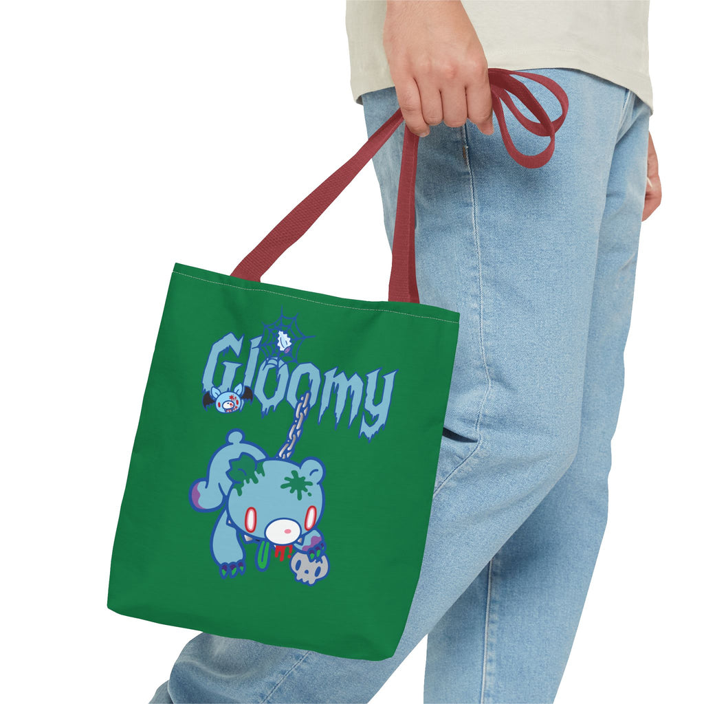 Gloomy Bear Halloween Zombie Tote Bag - 2024