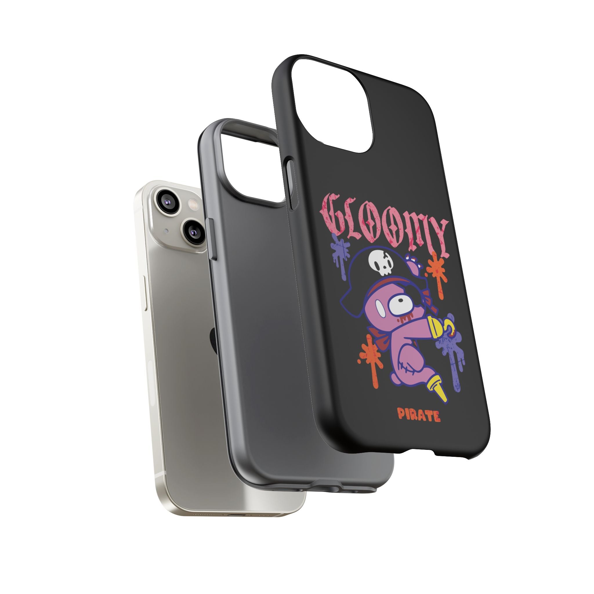 gloomy bear Halloween pirate Phone Case