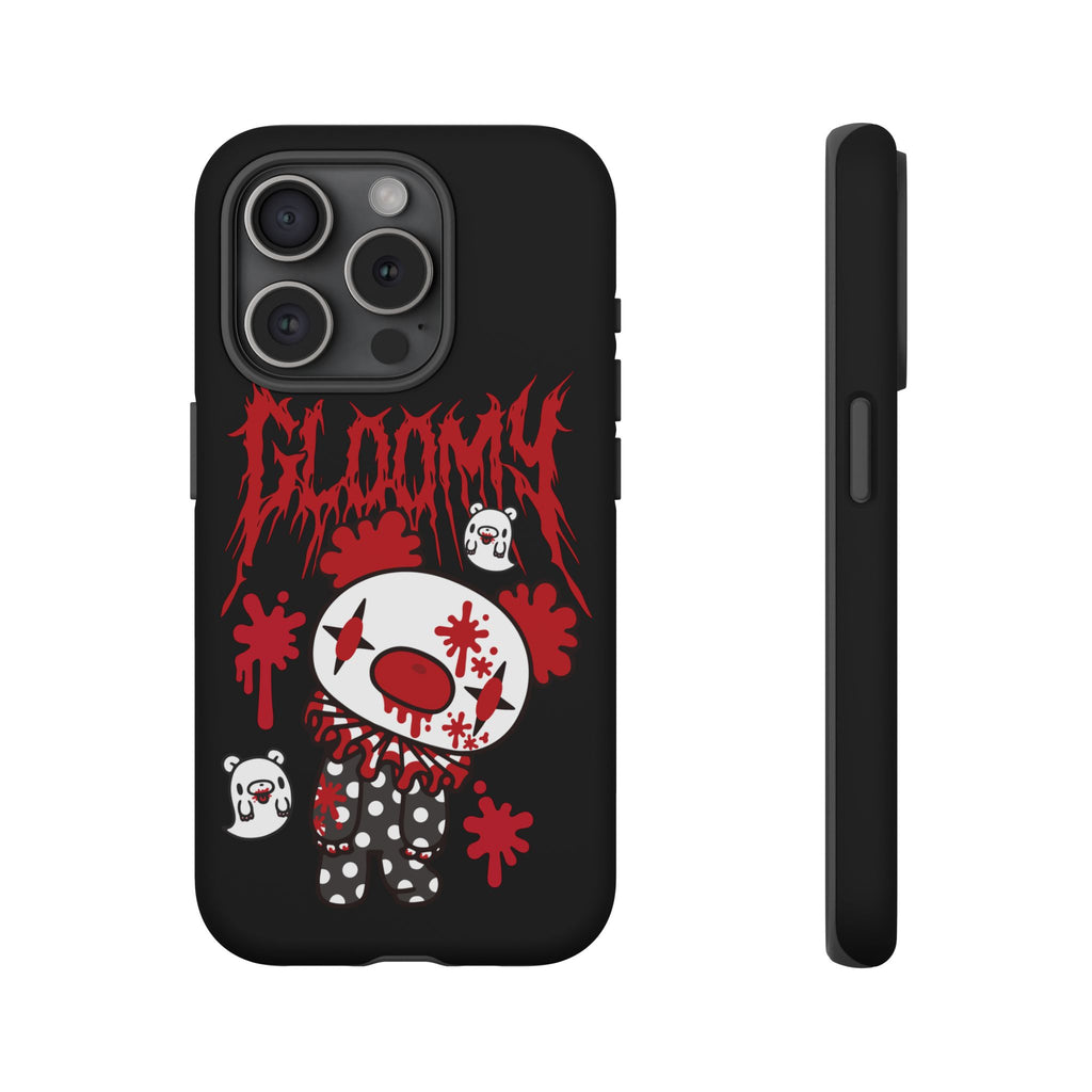 Gloomy Bear Sketchy Clown Halloween Phone Case