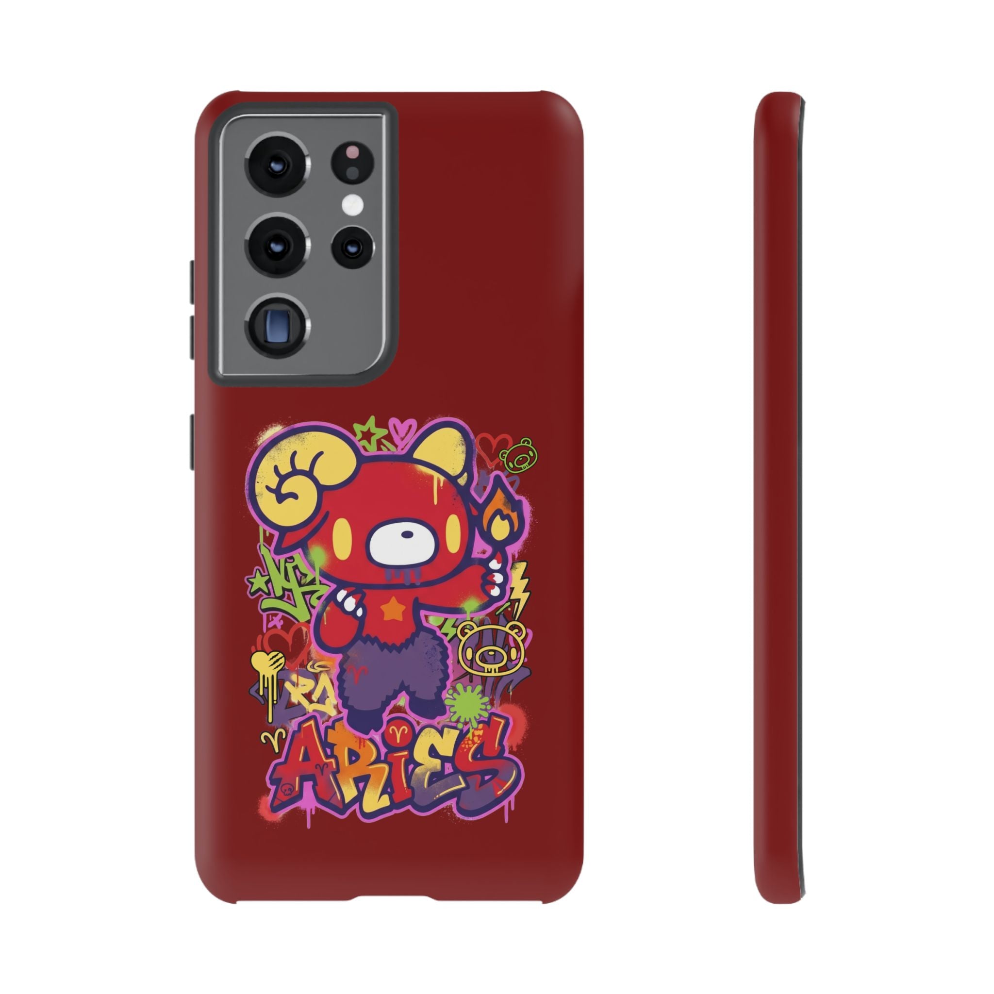 Zodiac Aries  Gloomy Bear Phone Case