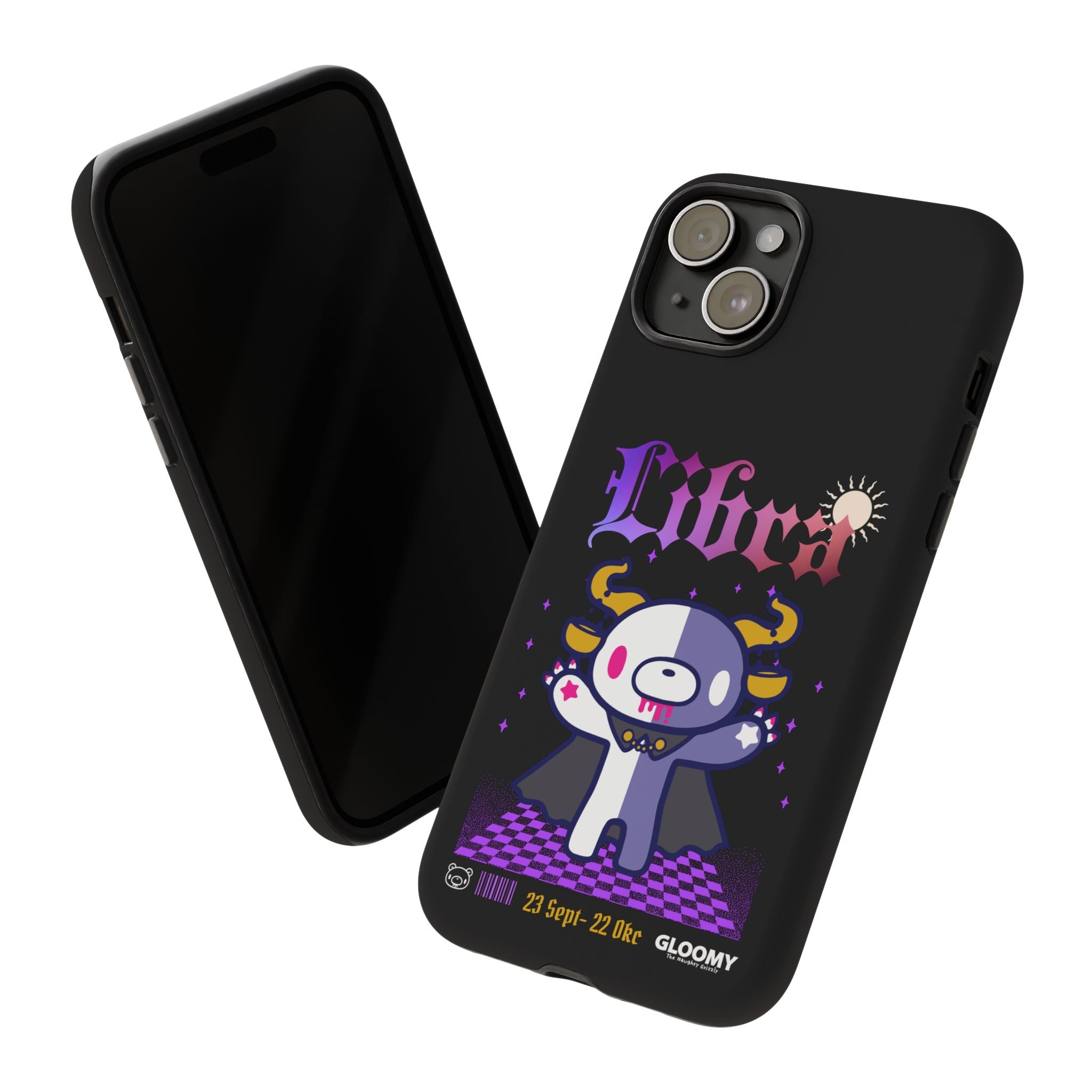gloomy bear libra zodiac Phone Case