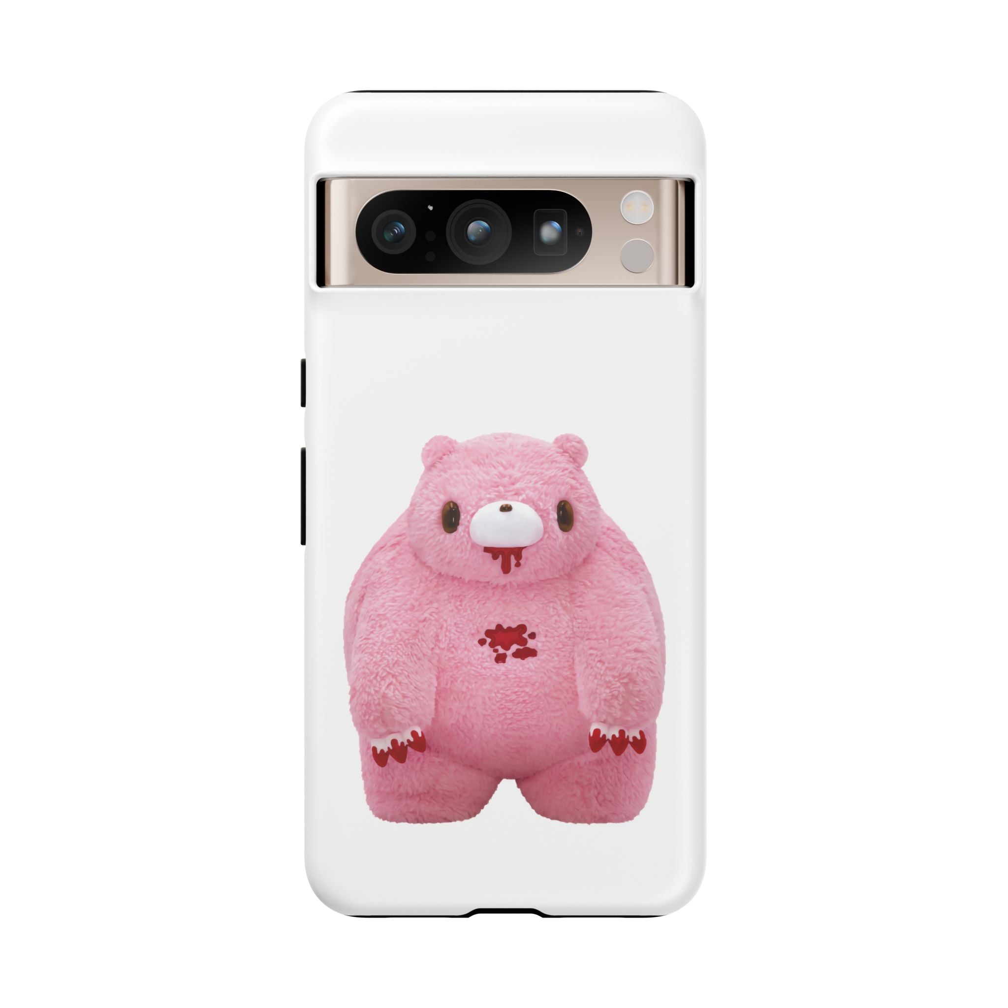 Chubby Gloomy Plush Tough Phone Case