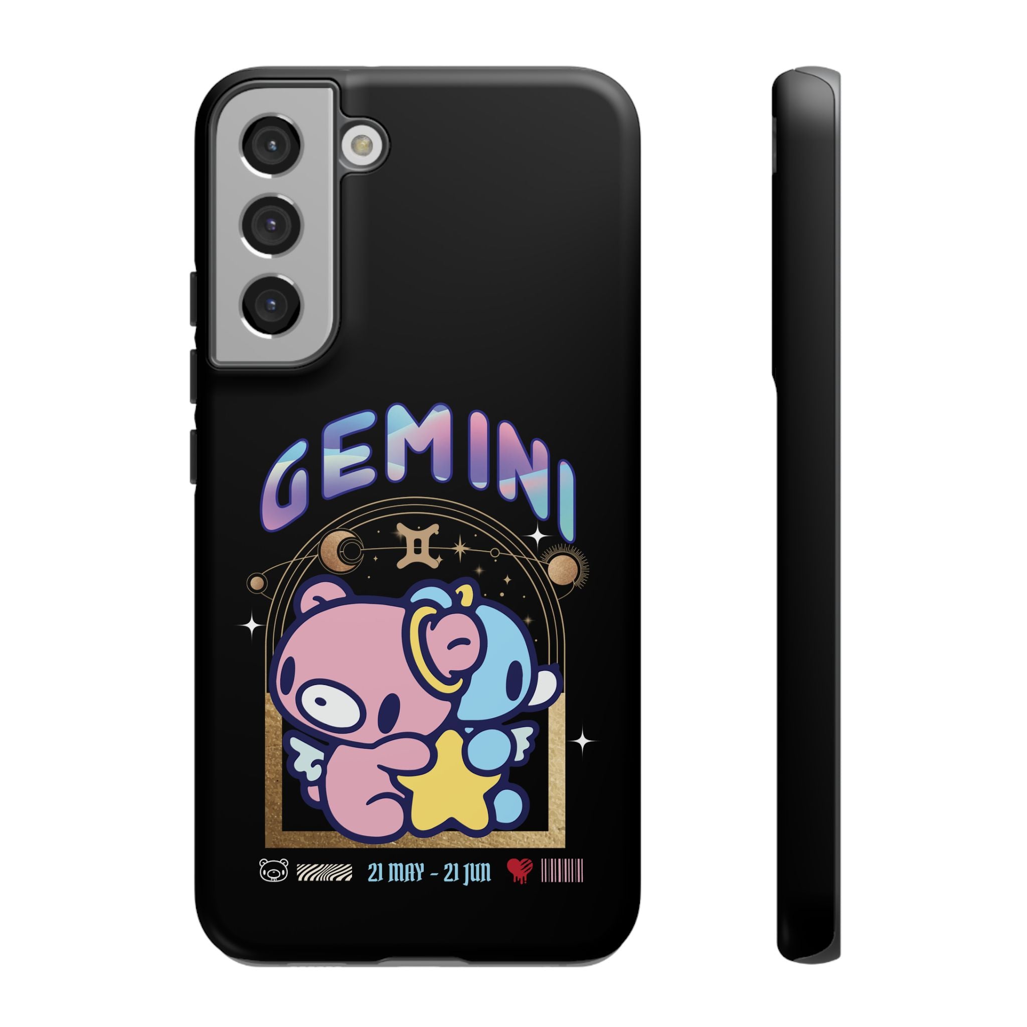 Gloomy gemini Phone Case