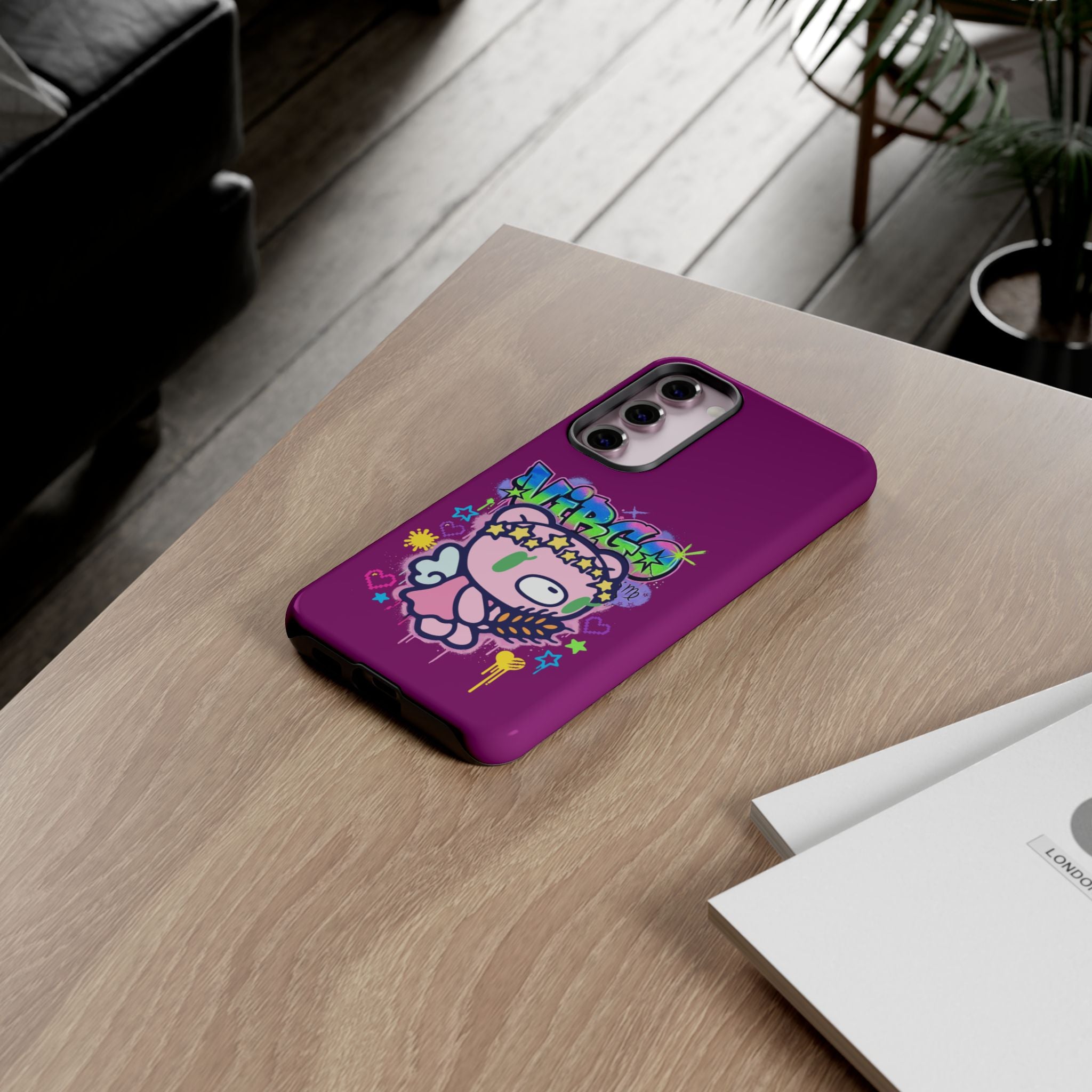Zodiac Virgo  Gloomy Bear  Phone Case