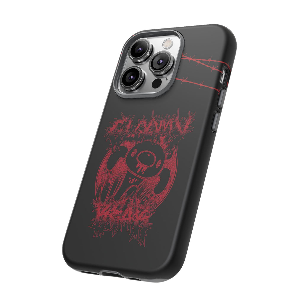 Gloomy Bear Metal Show Red Phone Case