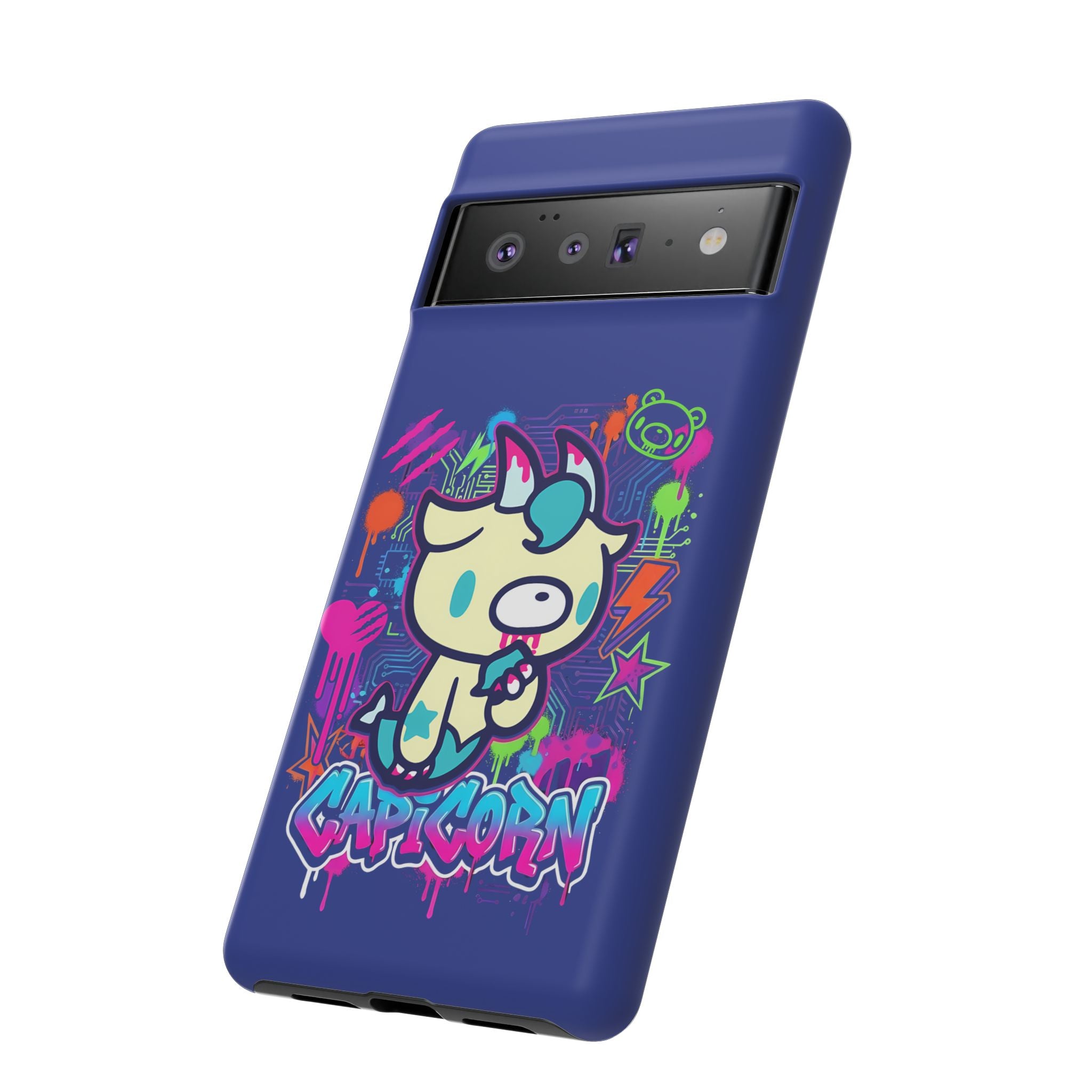 Zodiac Capricorn Gloomy Bear Phone Case