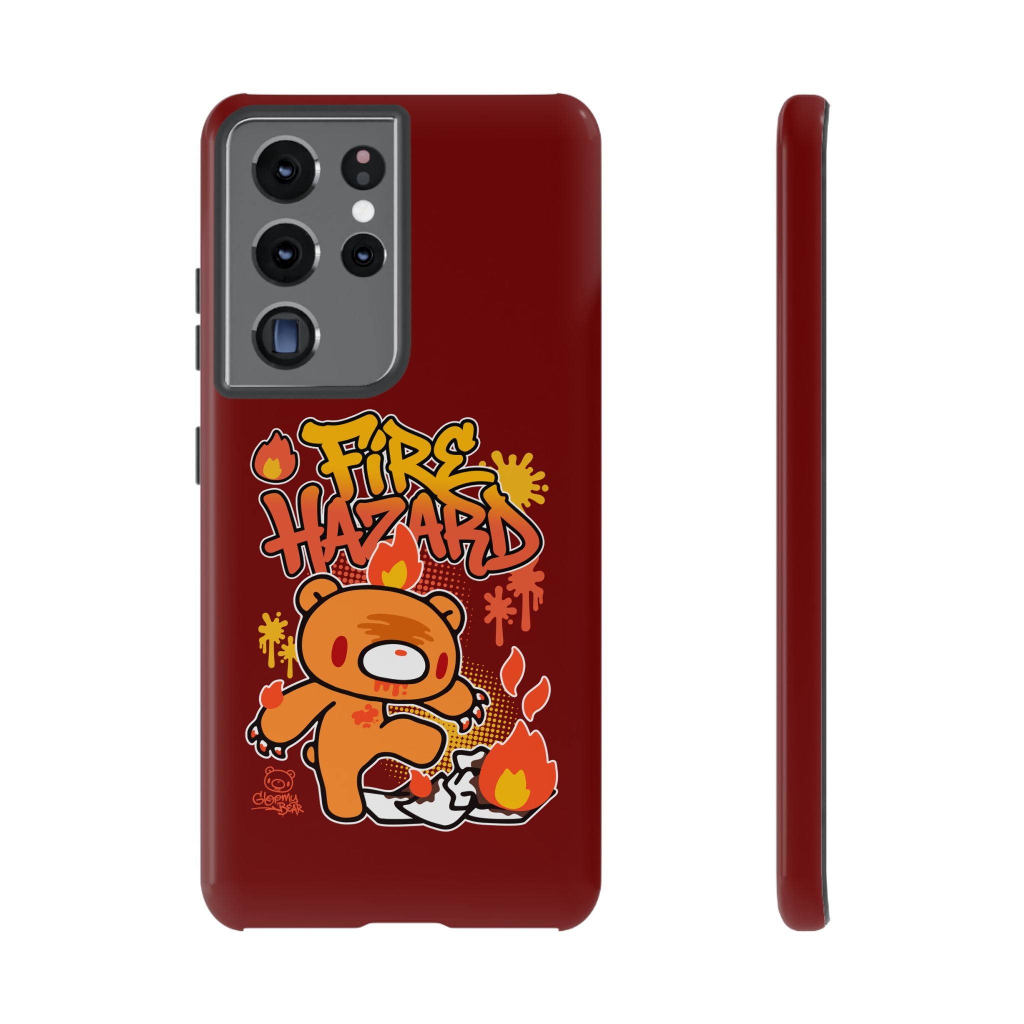 Gloomy Fire trash Phone Case