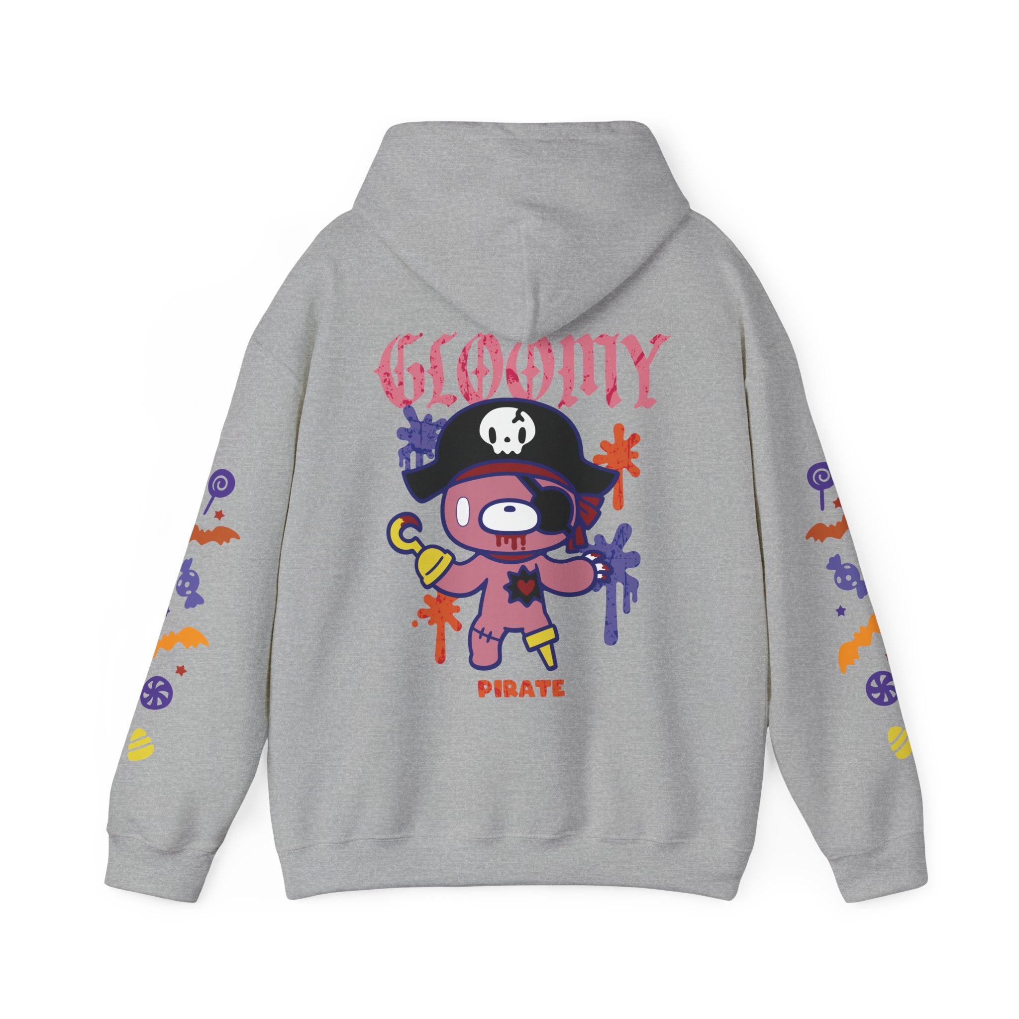 Halloween Pirate Gloomy Bear Hoodie