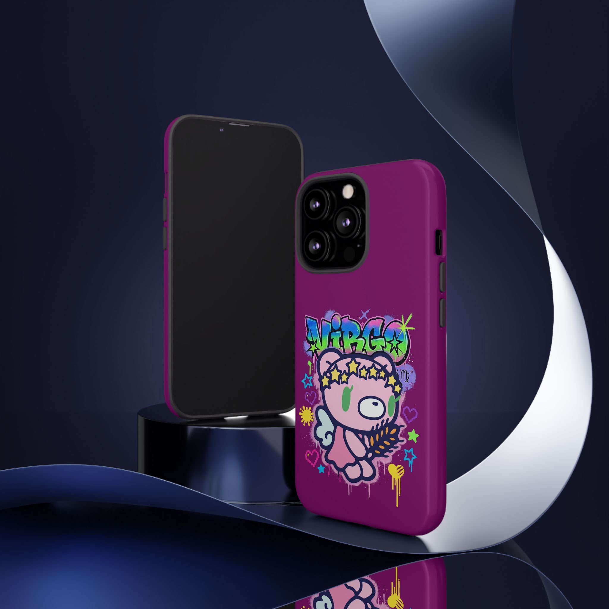 Zodiac Virgo  Gloomy Bear  Phone Case