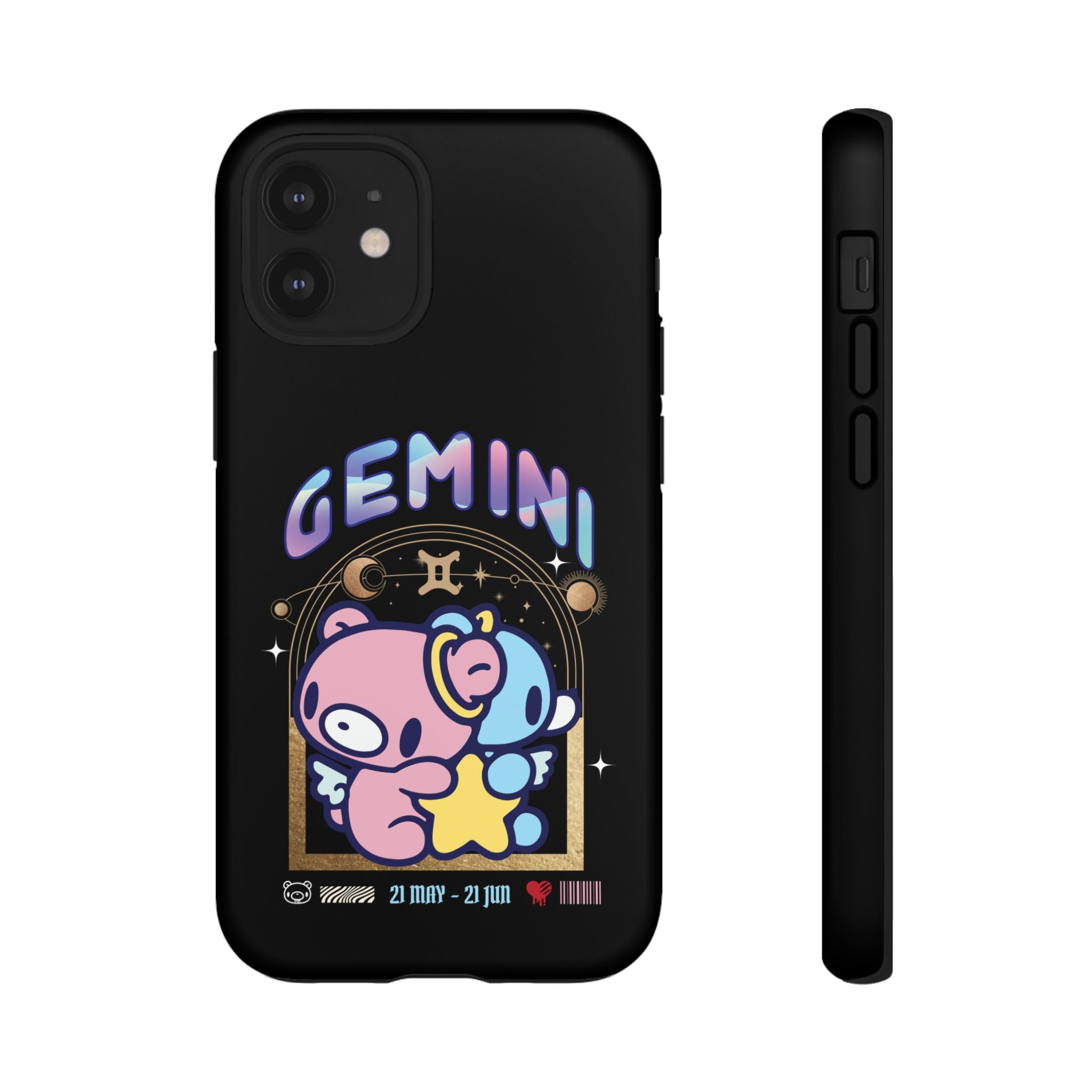 Gloomy gemini Phone Case