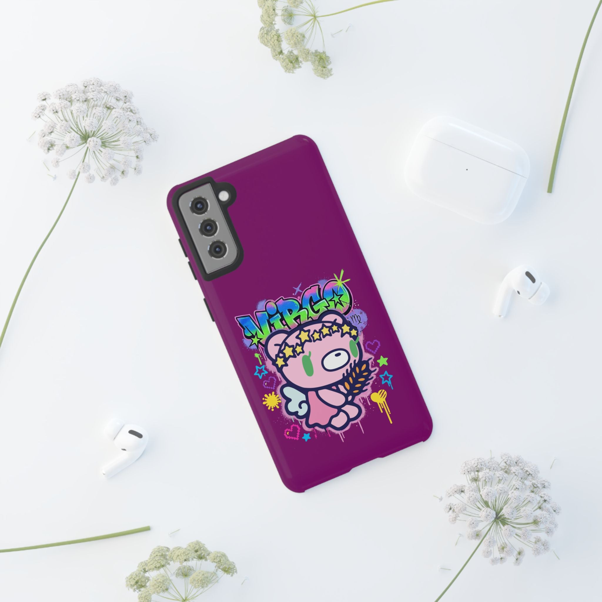 Zodiac Virgo  Gloomy Bear  Phone Case