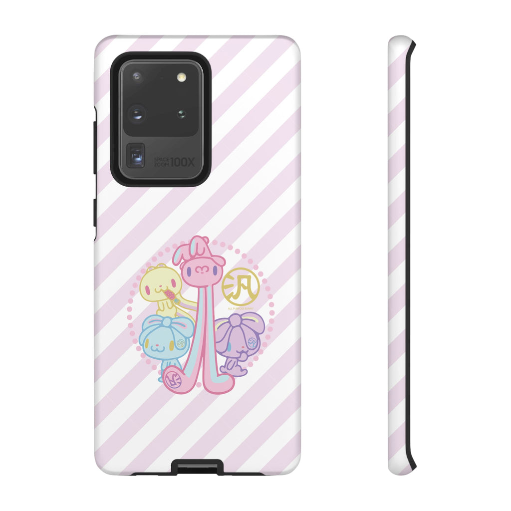 Group Pastel All Purpose Bunny - Phone Case