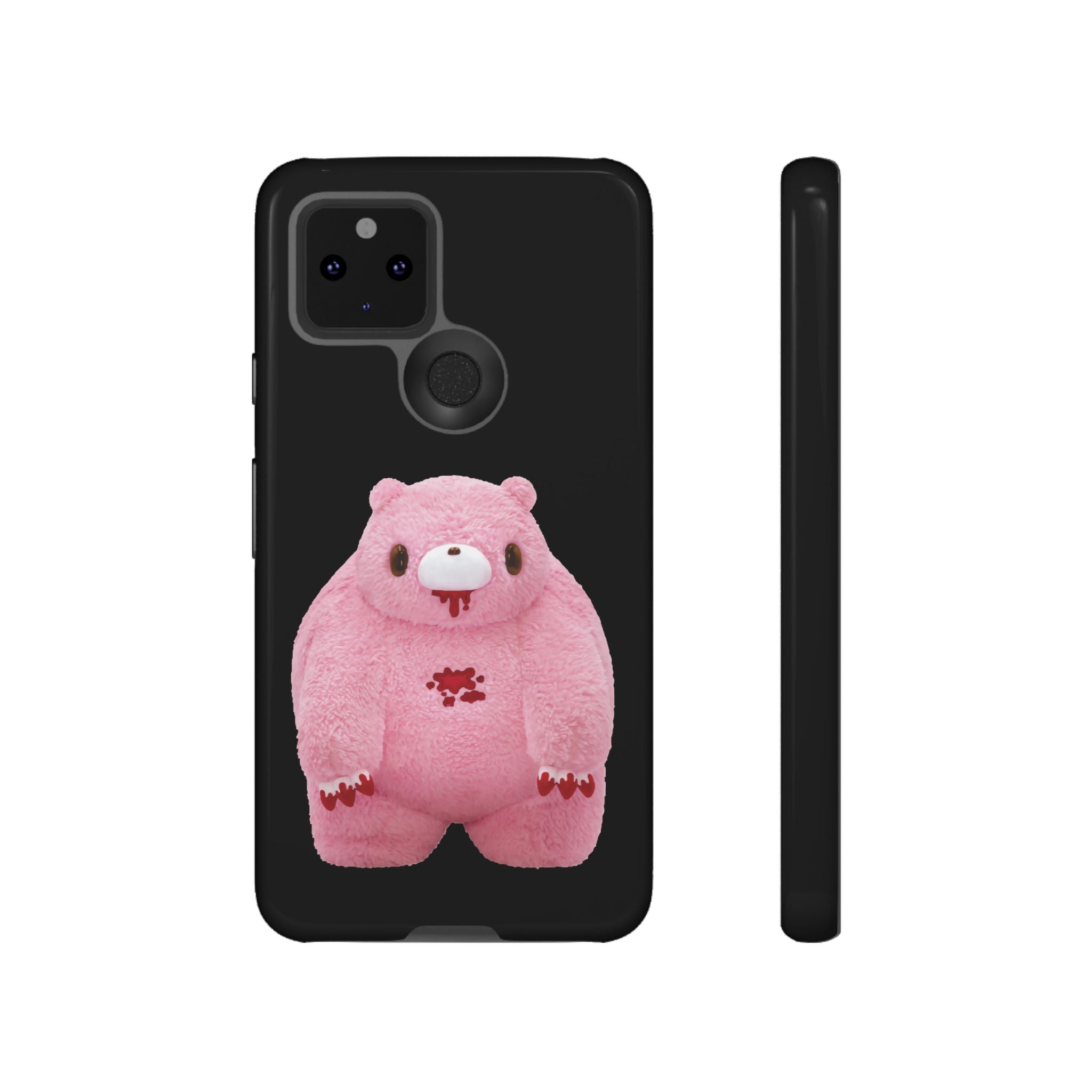 Chubby Gloomy Plush Tough Phone Case