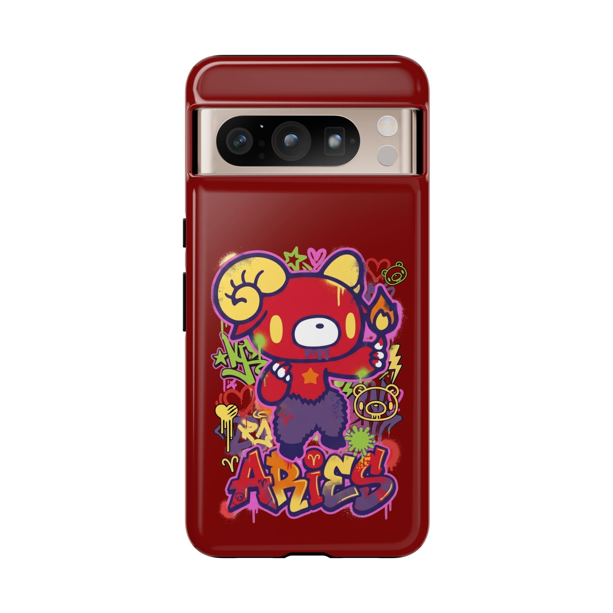 Zodiac Aries  Gloomy Bear Phone Case