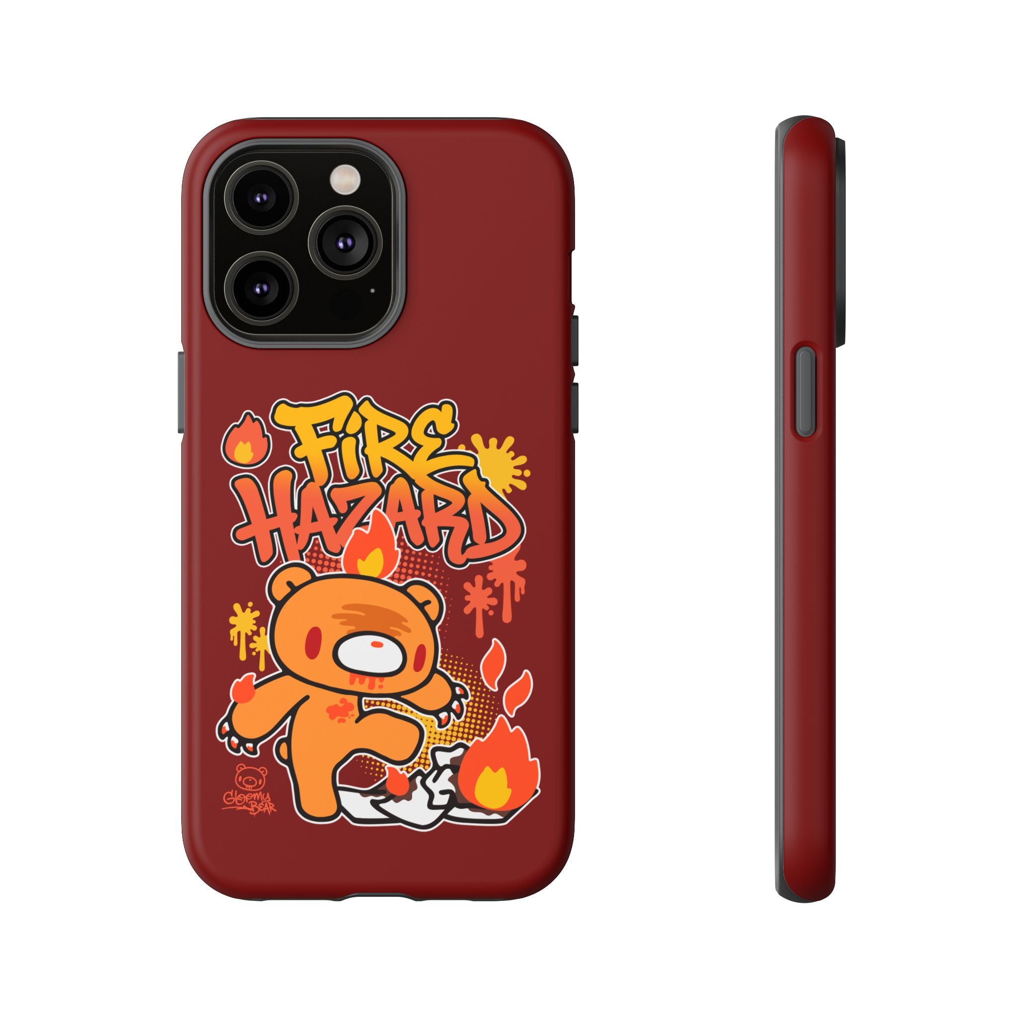 Gloomy Fire trash Phone Case