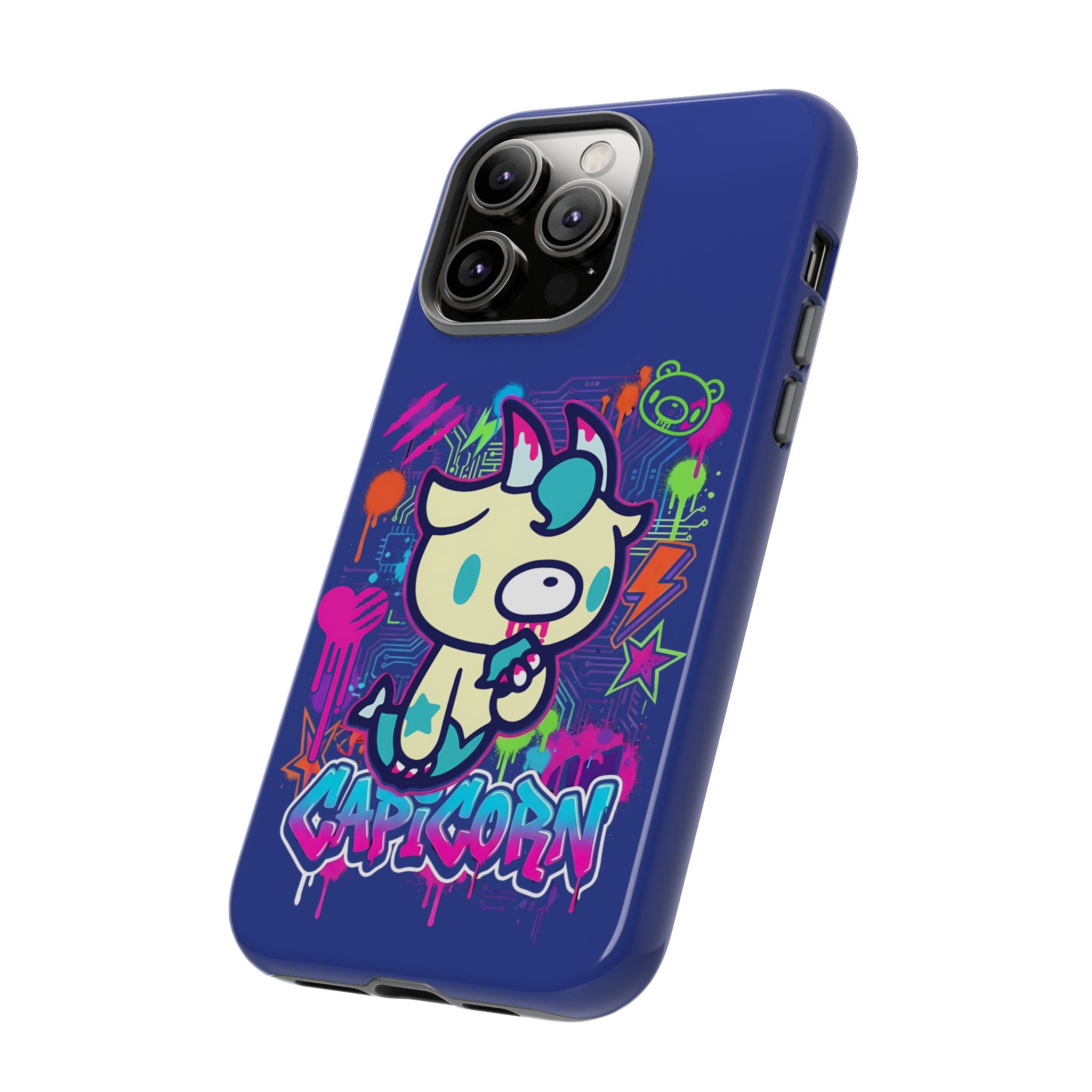 Zodiac Capricorn Gloomy Bear Phone Case