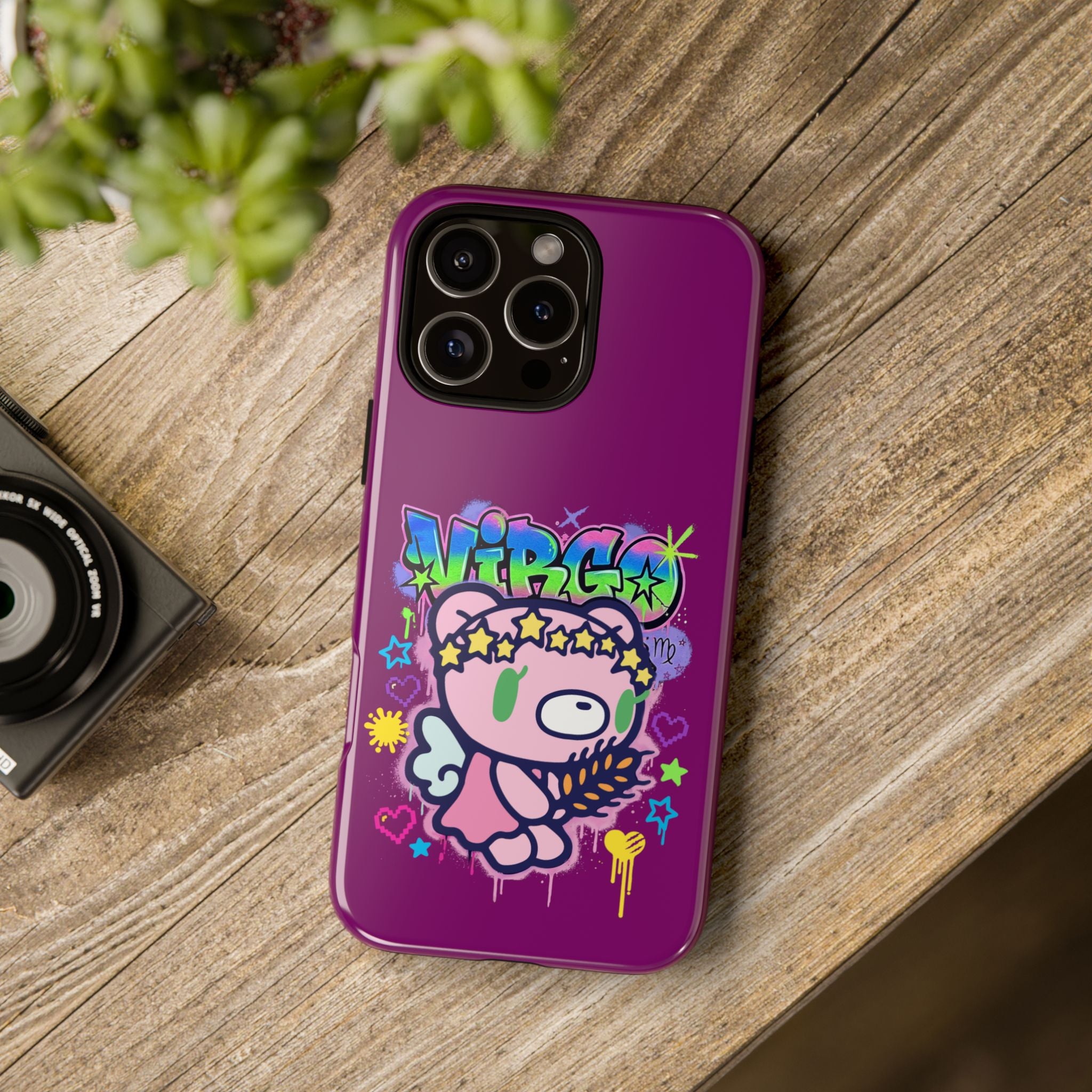 Zodiac Virgo  Gloomy Bear  Phone Case