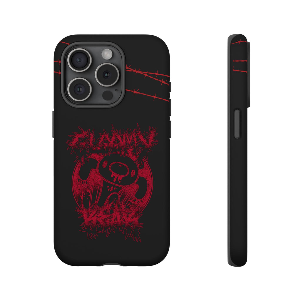 Gloomy Bear Metal Show Red Phone Case