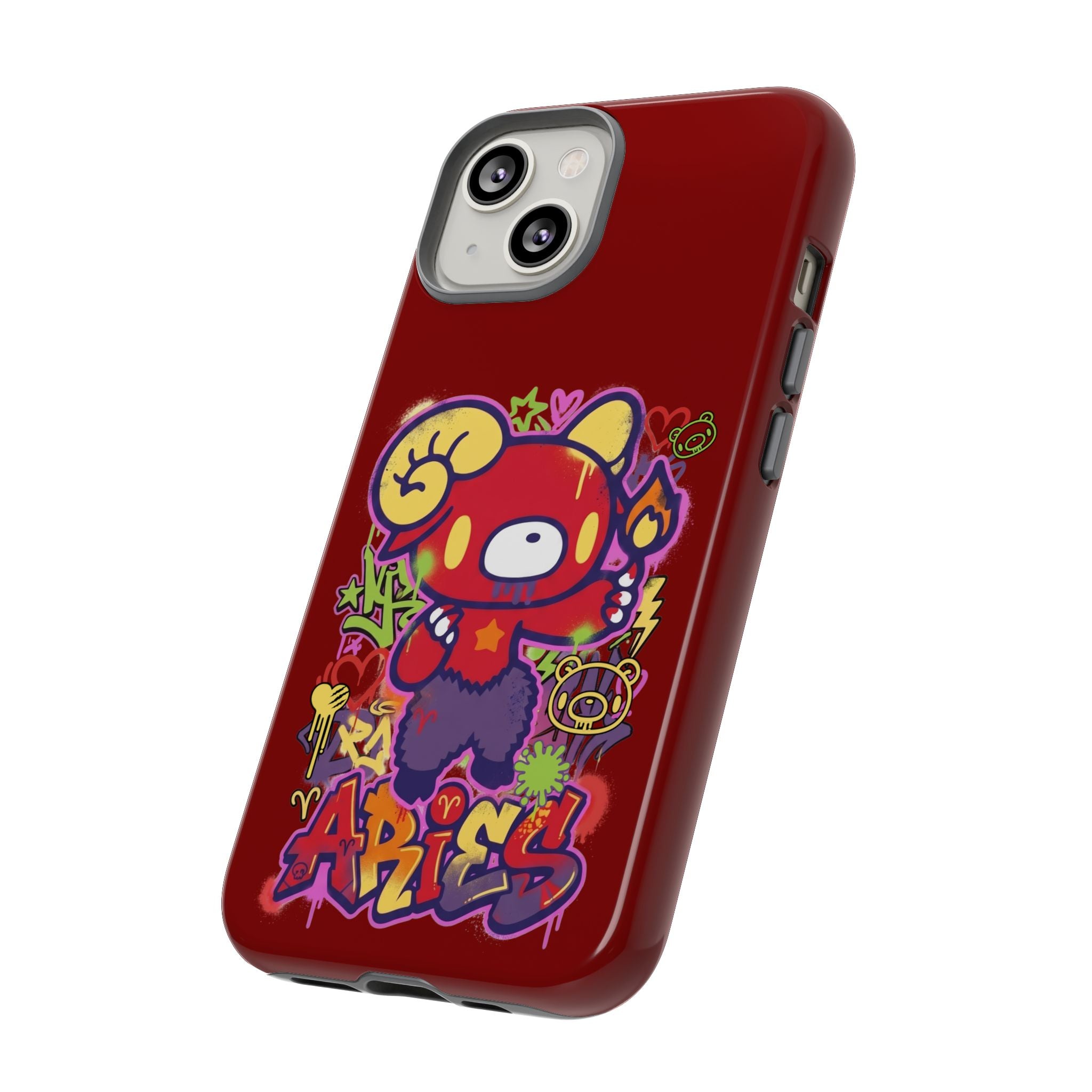 Zodiac Aries  Gloomy Bear Phone Case