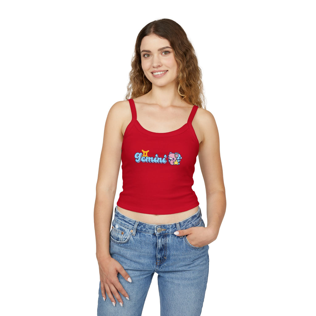 Gloomy gemini Women's Spaghetti Strap Tank Top