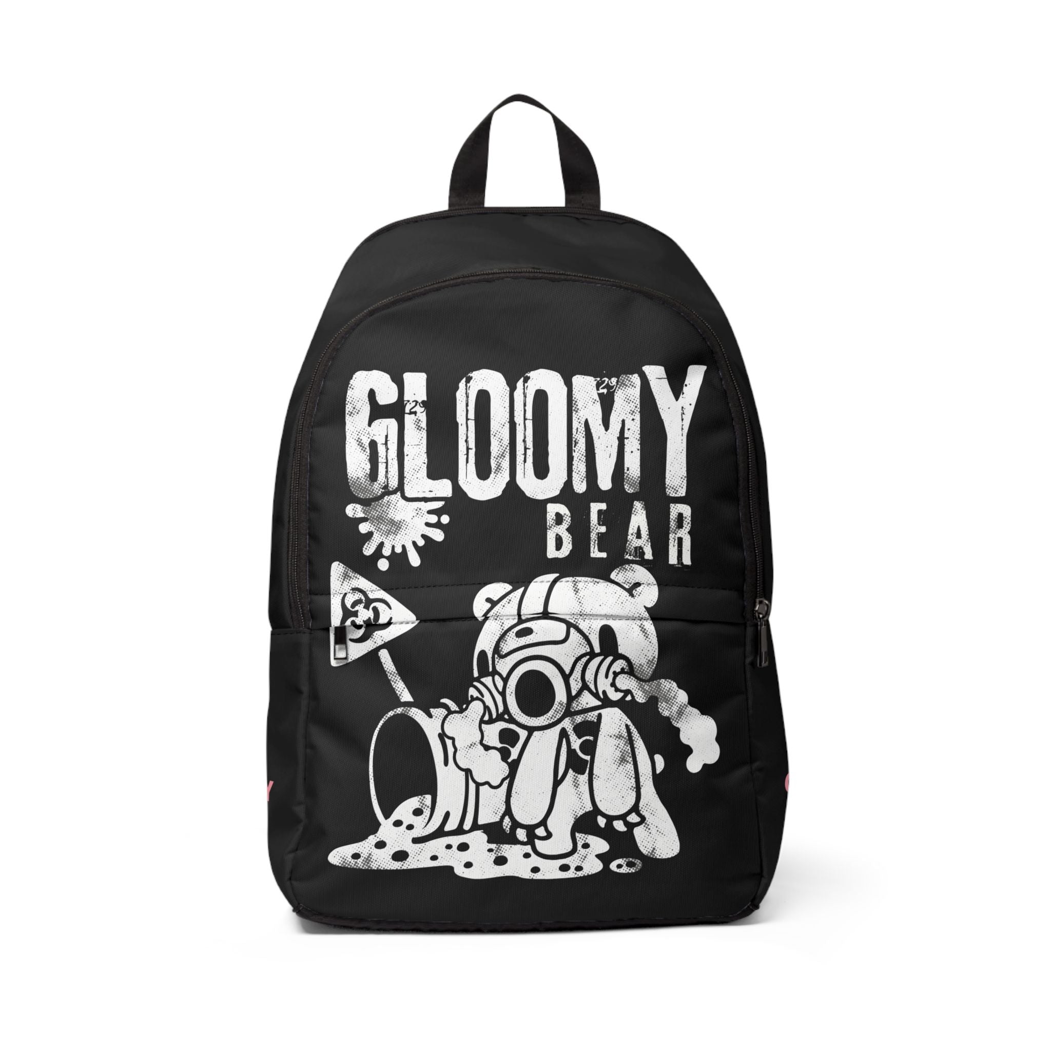 Gloomy Toxic Trash Unisex Fabric Backpack
