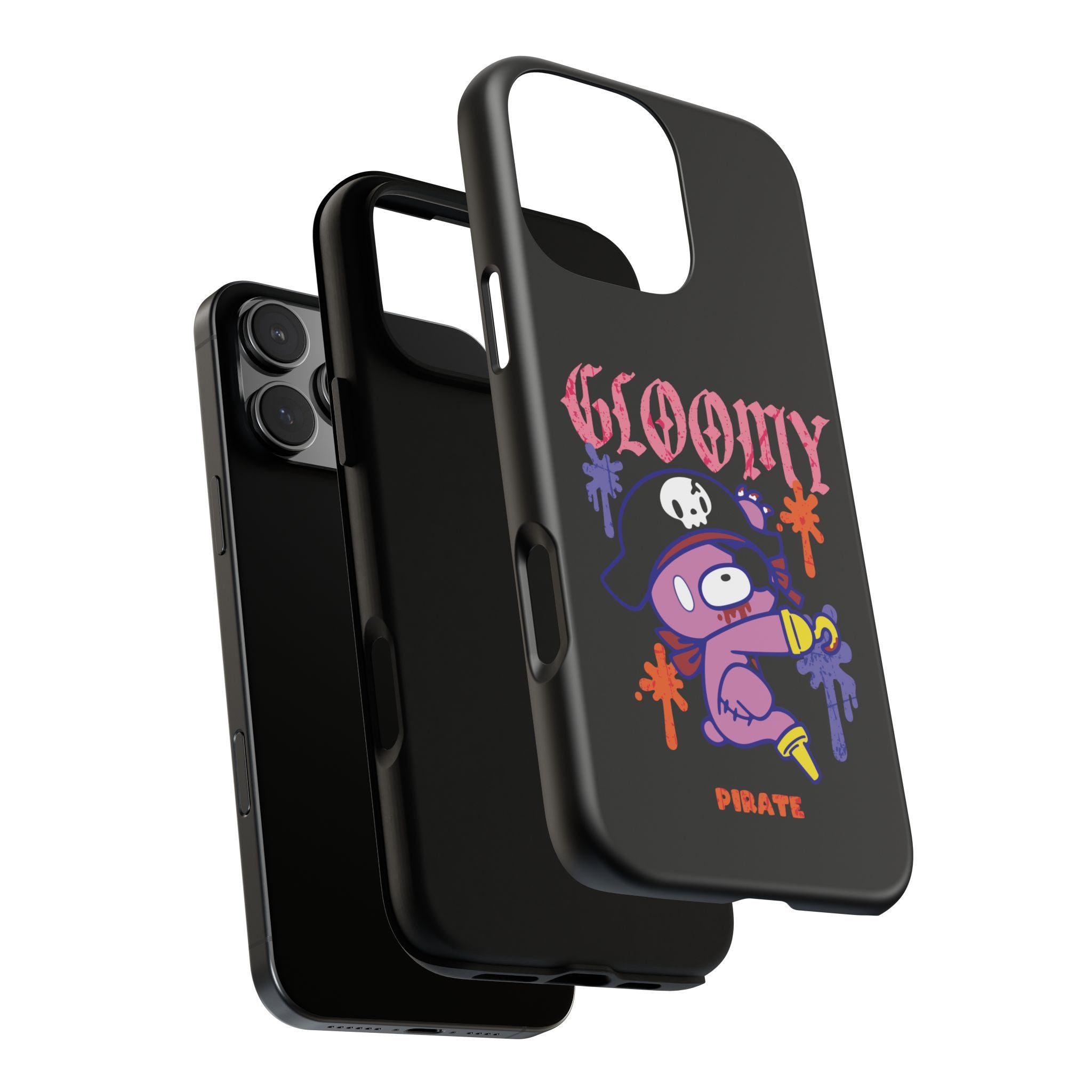 gloomy bear Halloween pirate Phone Case