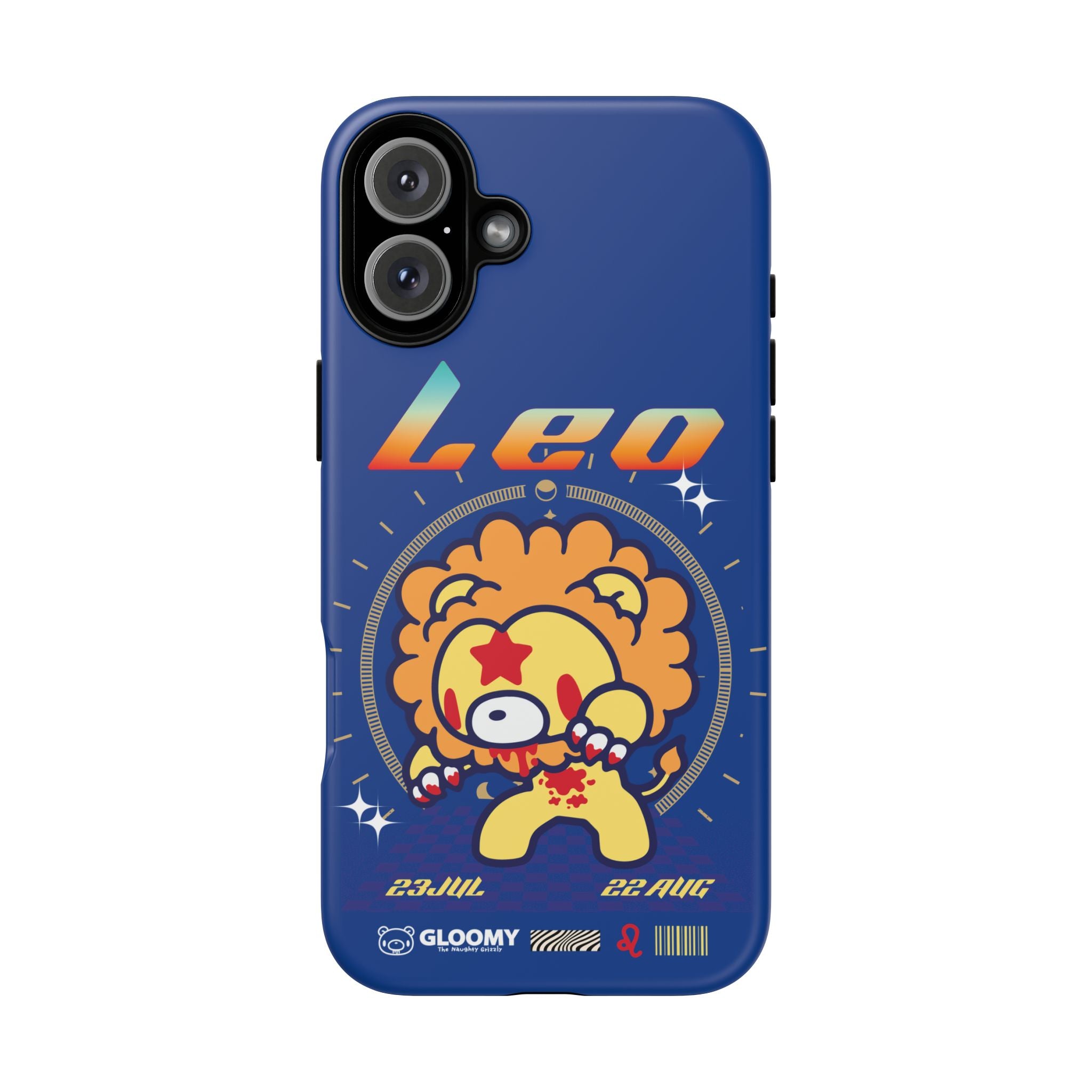 Zodiac Leo gloomy bear Phone Case