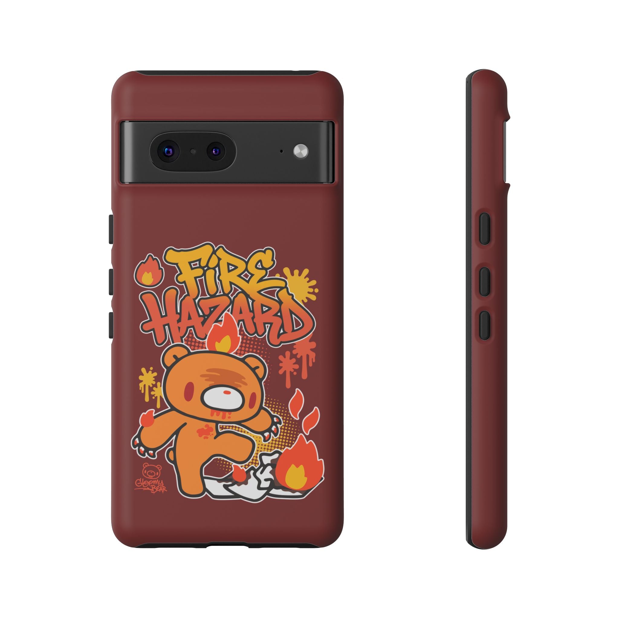Gloomy Fire trash Phone Case