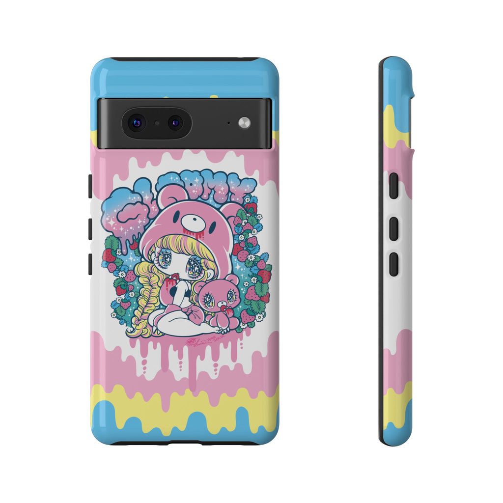 YURIE SEKIYA x GLOOMY BEAR ⭐️ GLOOMY-GIRL STRAWBERRY PHONE CASE