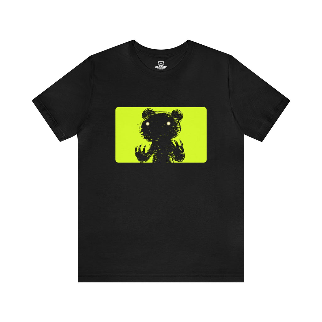 Green Block Abstraction Gloomy Bear -  Unisex Tee