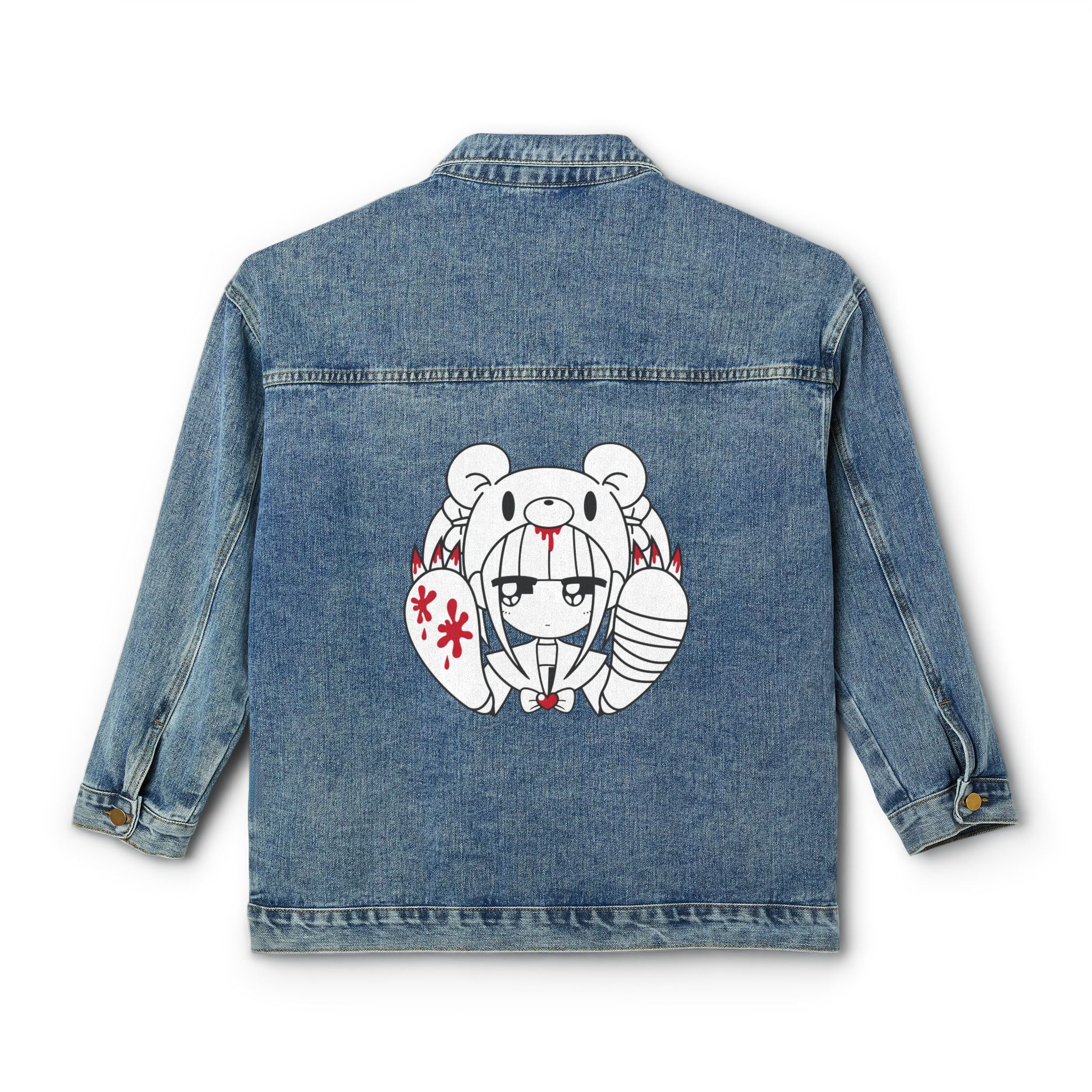 Menhera x Gloomy Bear Women's Denim Jacket