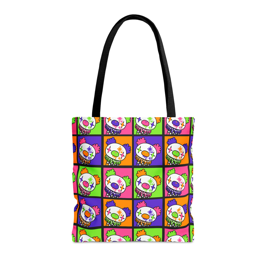 Gloomy Clown Multicolor Tote Bag