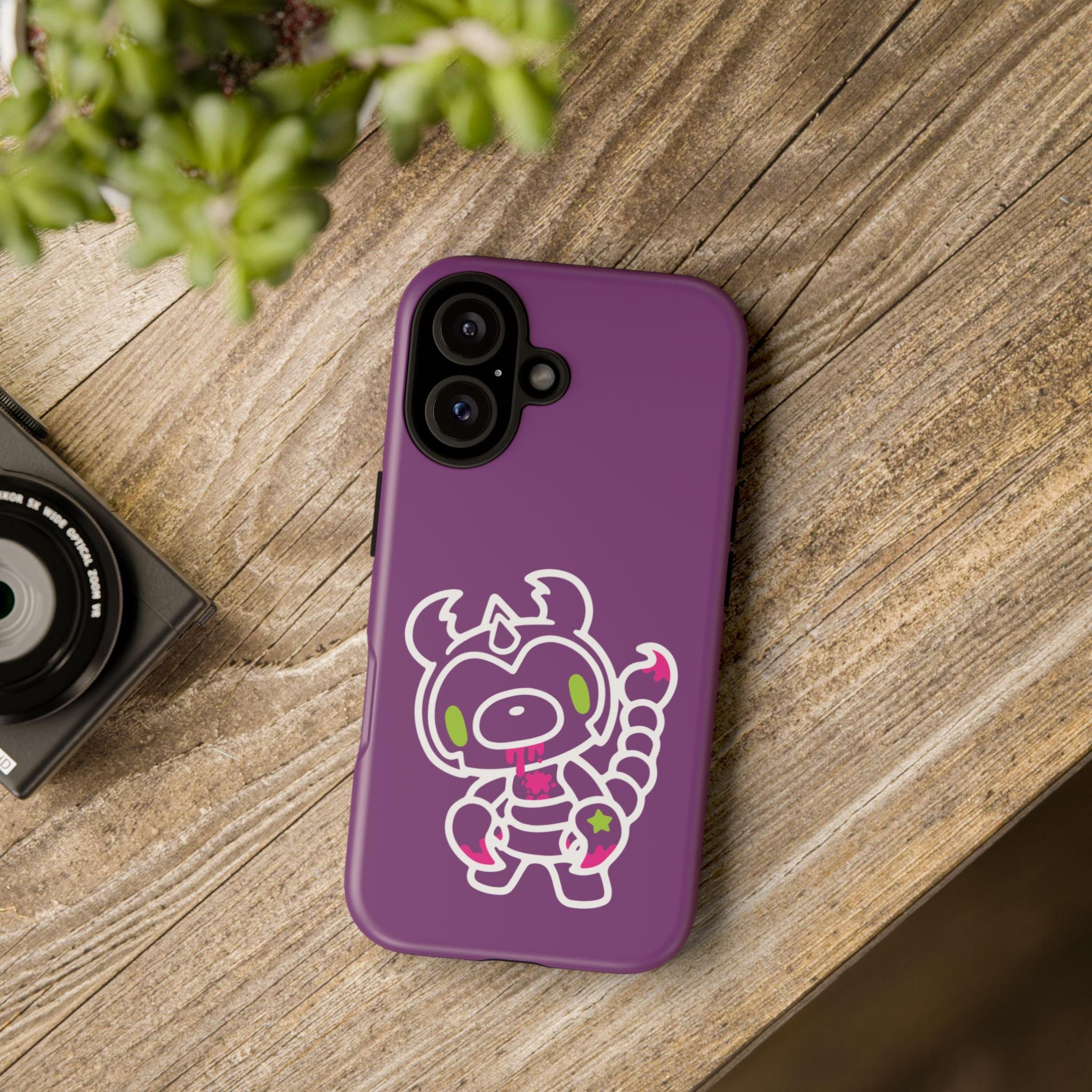 Zodiac Scorpio Gloomy Bear Phone Case